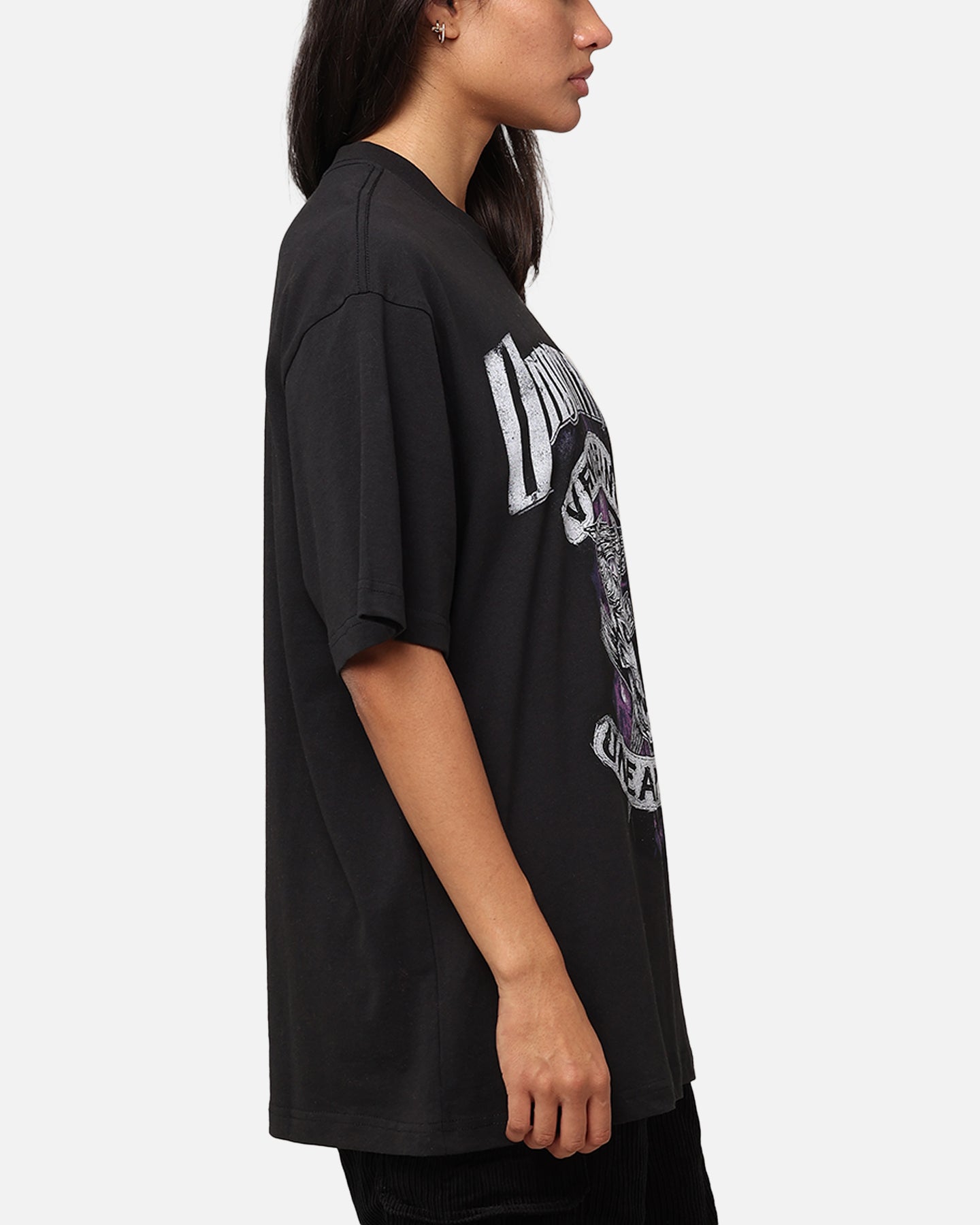 Mitchell & Ness X WWE The Undertaker T-Shirt Overdyed Black Style003