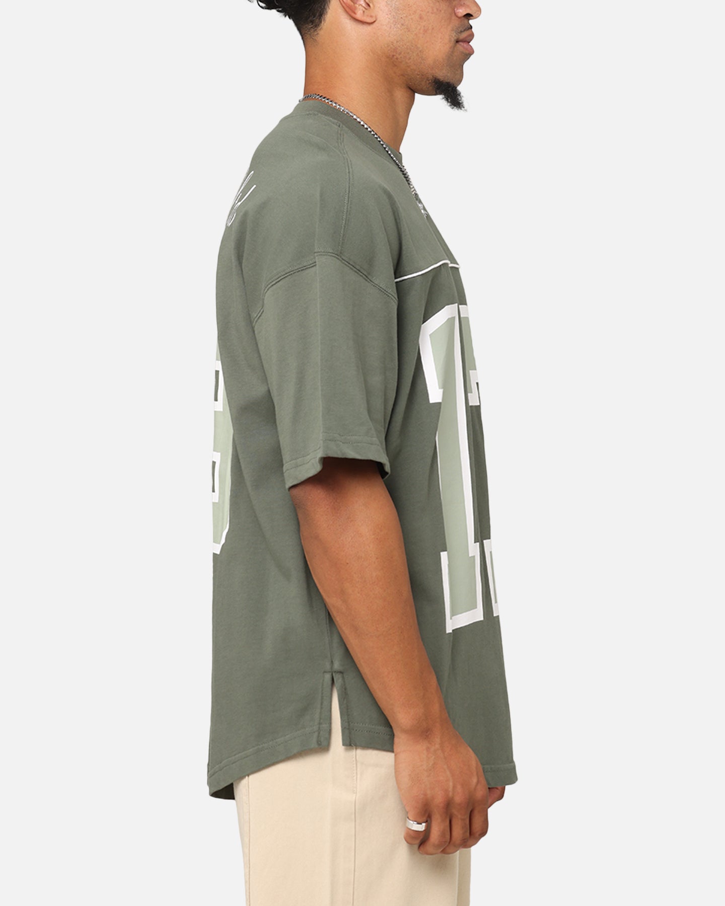 Carre Hitta Grid Iron T-Shirt Green