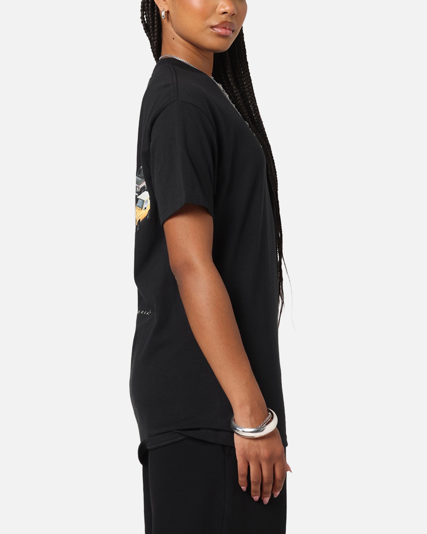 Huf X Toyota Timeline T-Shirt Black/White Style001