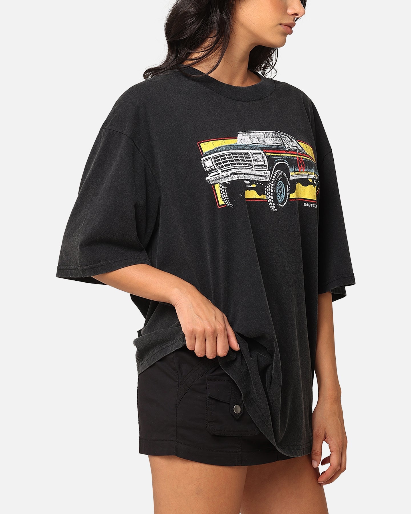 Morgan Wallen Truck T-Shirt Washed Black Style001