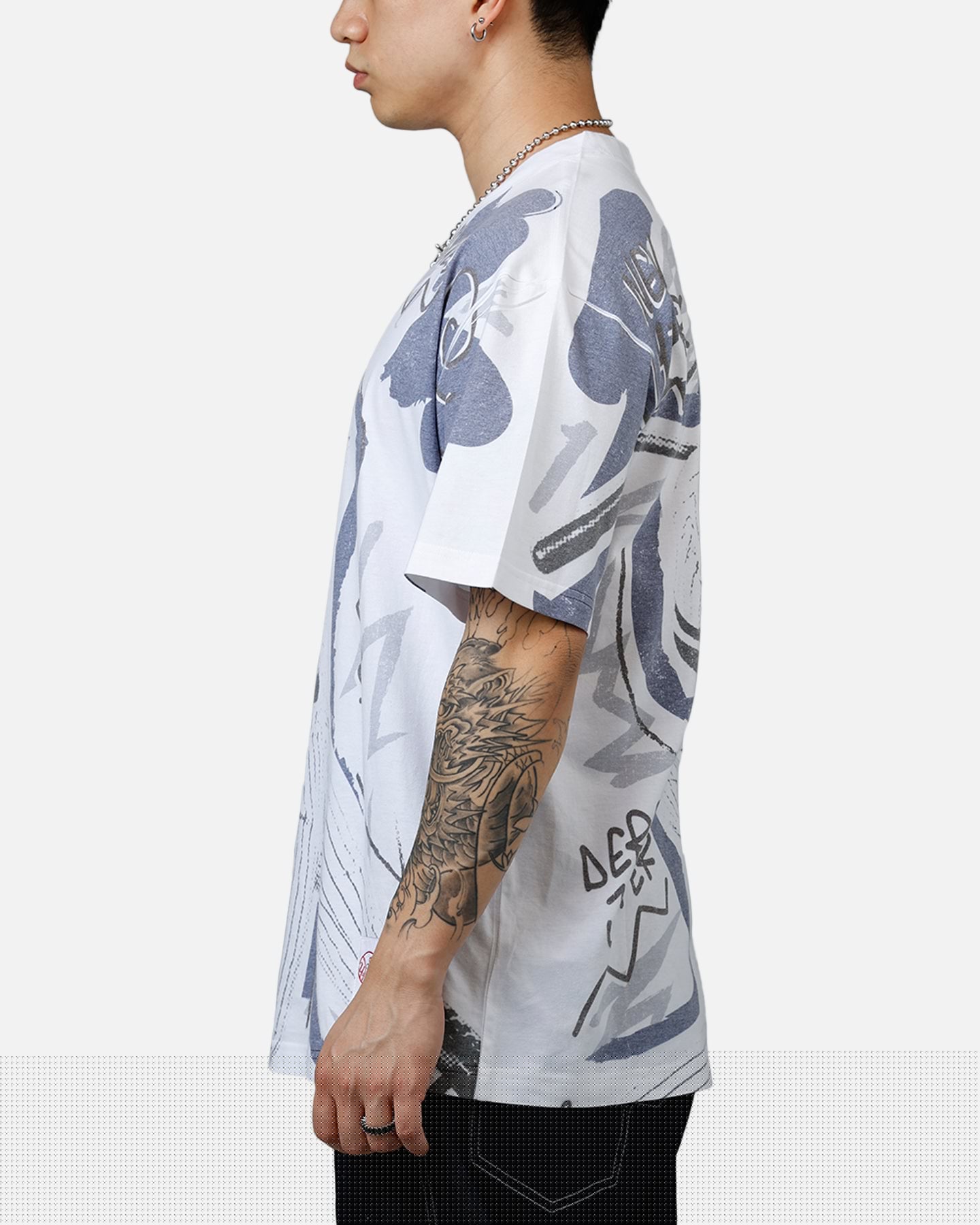 Mitchell & Ness Derek Jeter Showstopper T-Shirt Navy