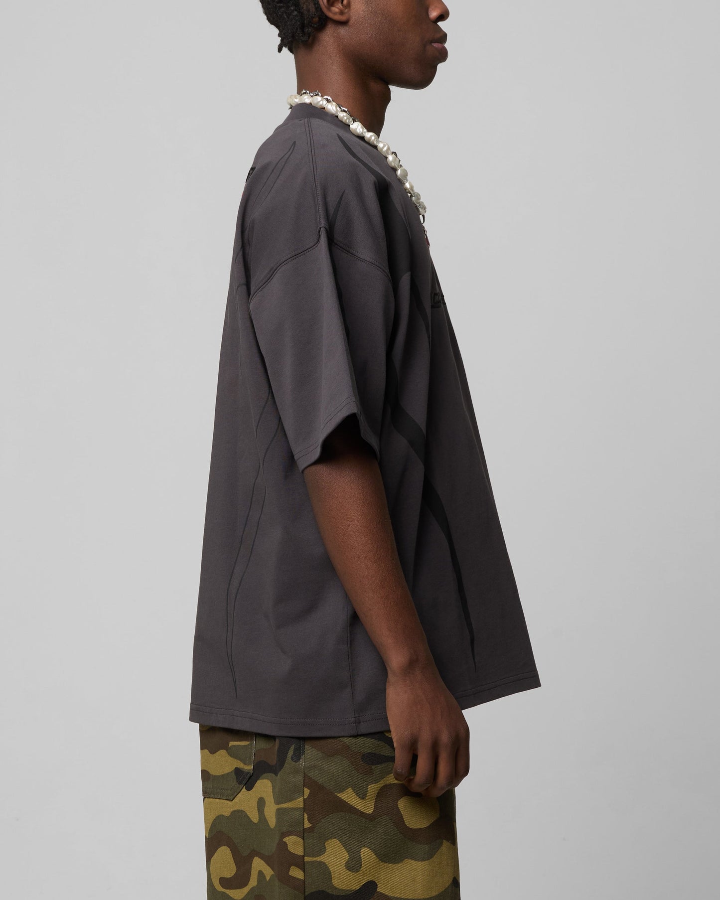 Loiter Trackstar T-Shirt Charcoal