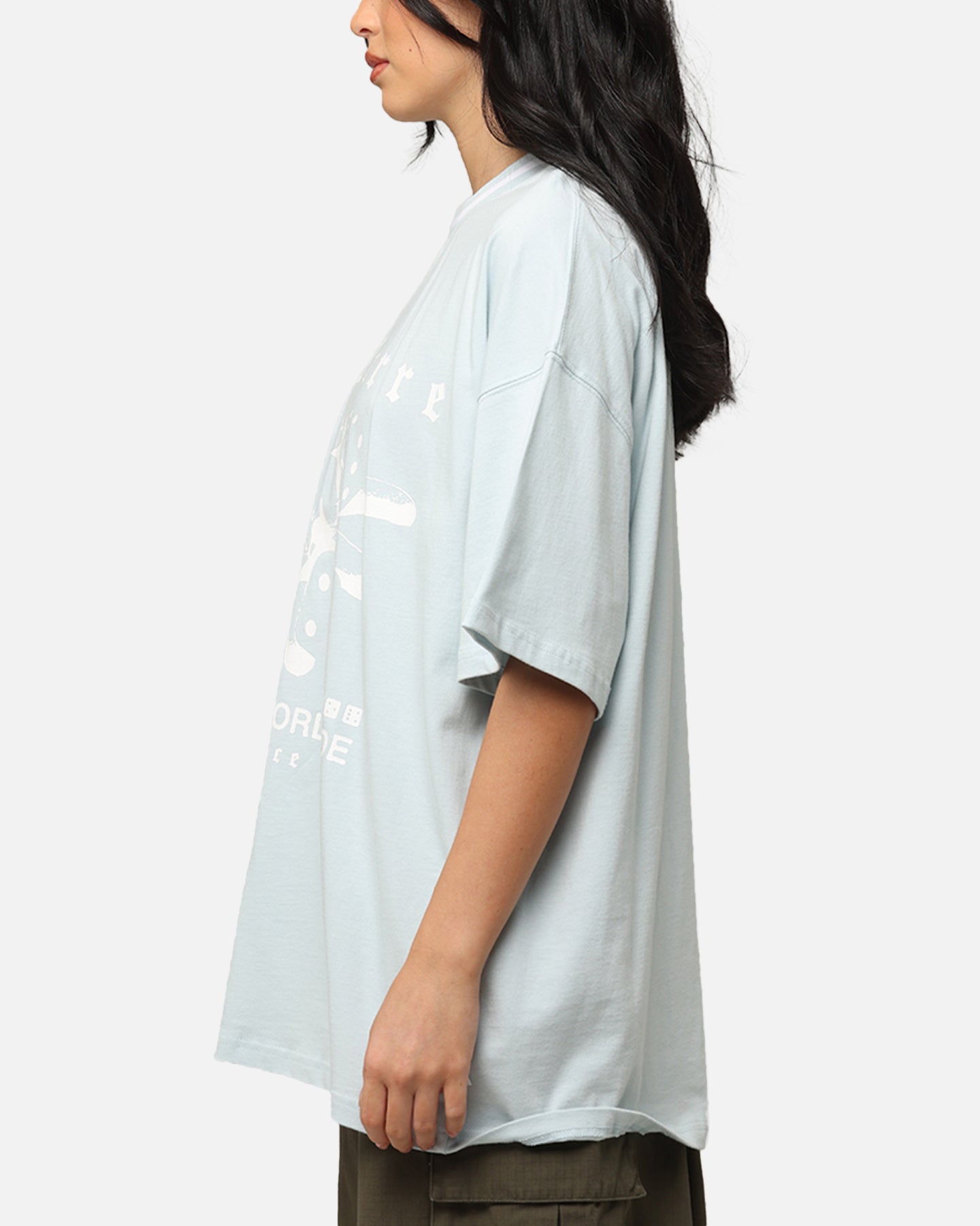 Carre Dice Club T-Shirt Light Blue Style001