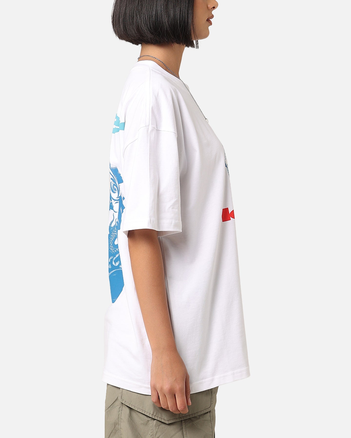 Loiter Fine China T-Shirt White Style001