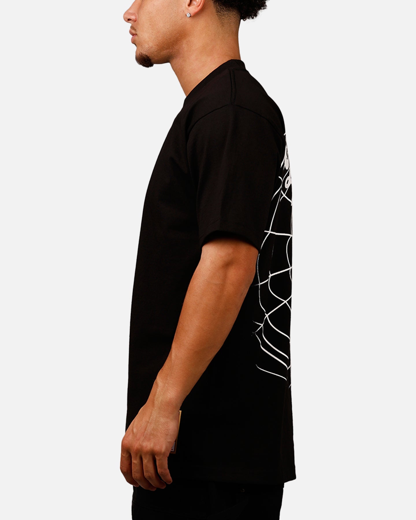 Mitchell & Ness Los Angeles Dodgers Web T-Shirt Black