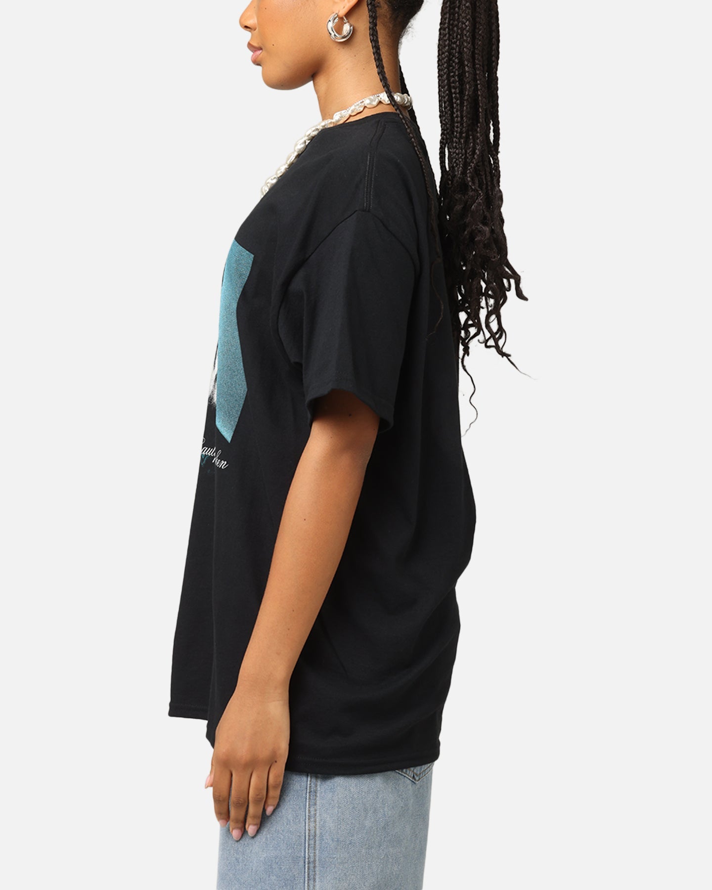 Jelly Roll Square Portrait T-Shirt Black Style001