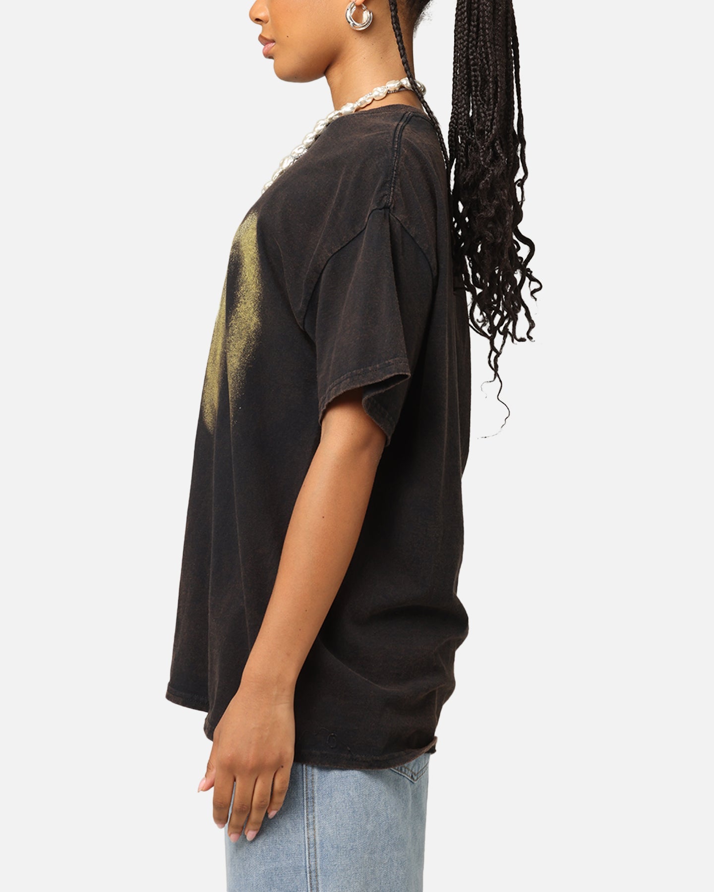 Korn Logo Noise T-Shirt Black Vintage Style001