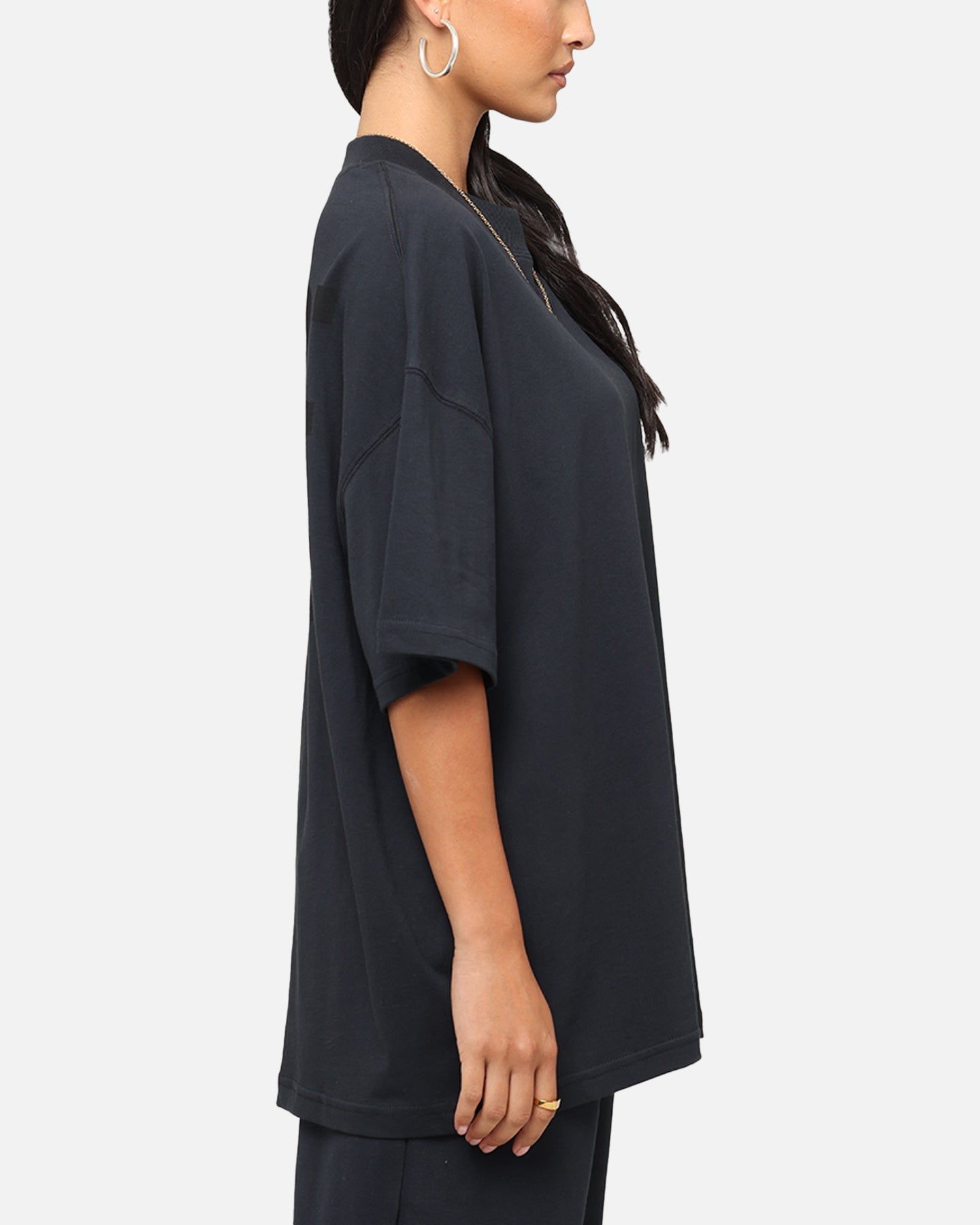 Carre Premium Essentials T-Shirt Steel/Black Style001