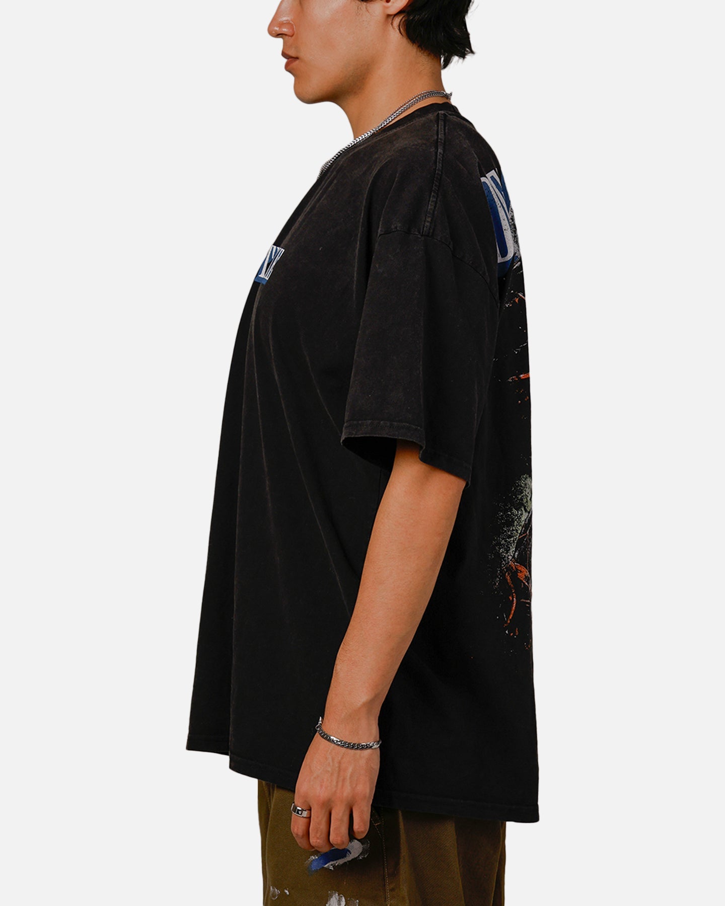 Goat Crew X DC Deathstroke Heavy T-Shirt Vintage Black