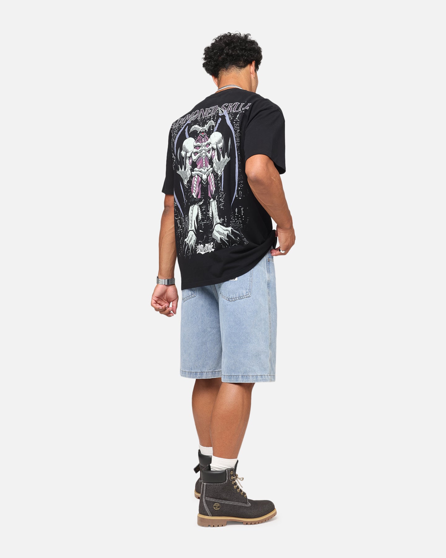 Goat Crew X Yu-Gi-Oh! Summon Skull Heavy T-Shirt Black