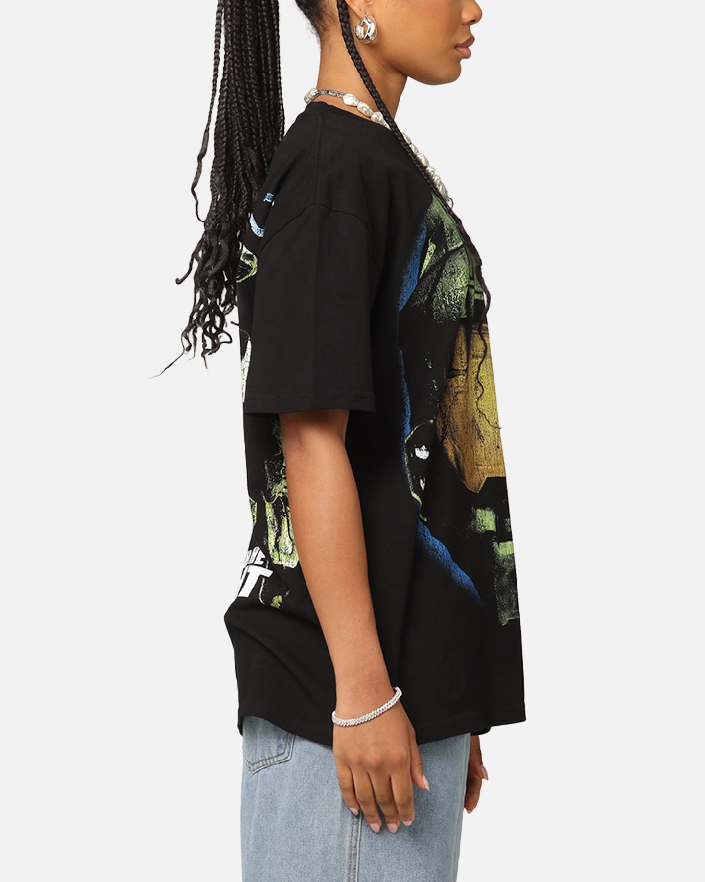 Goat Crew X Halo Big Head Heavyweight T-Shirt Black Style001