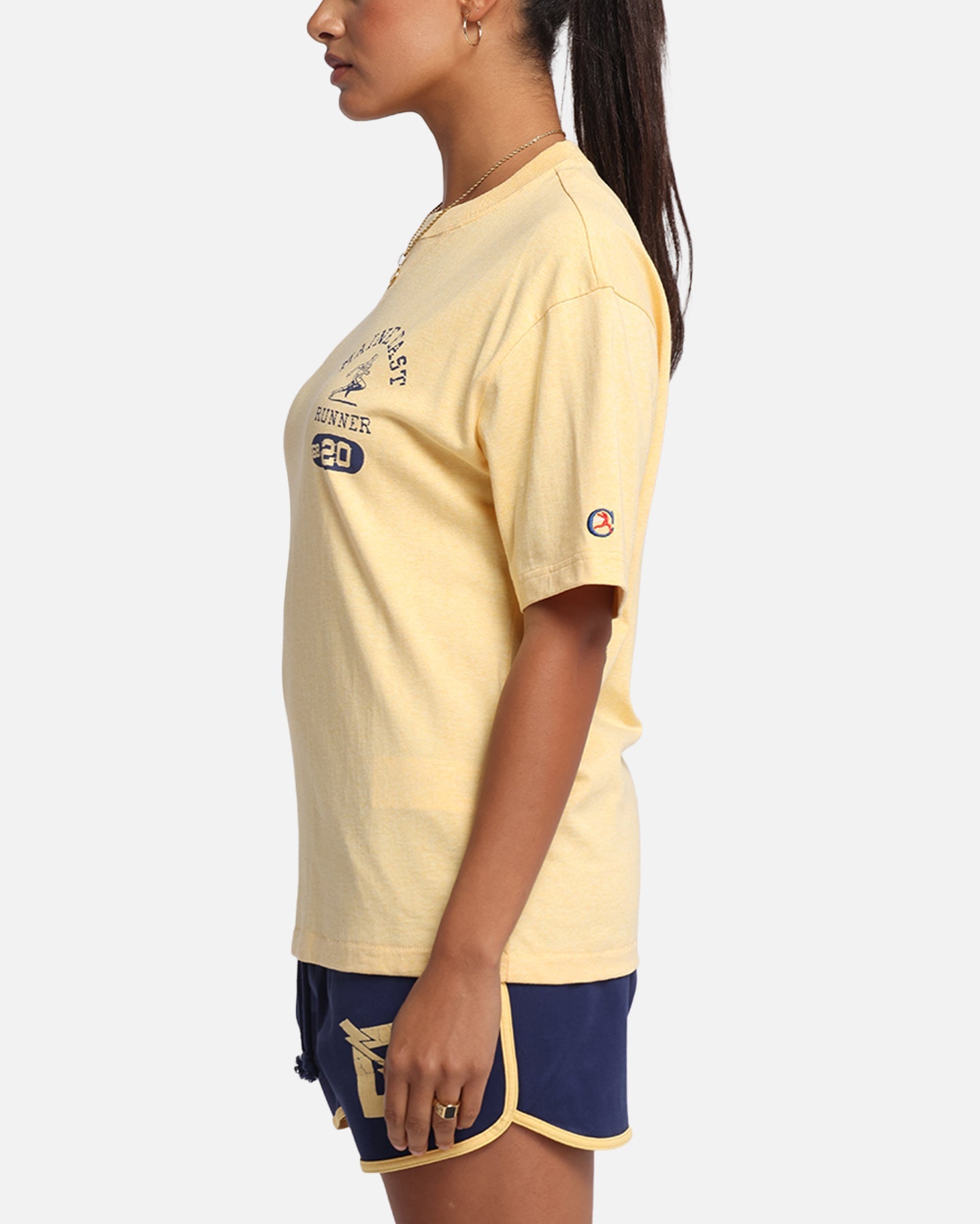 Champion Vintage Mix P.E Class T-Shirt Yellow Style001