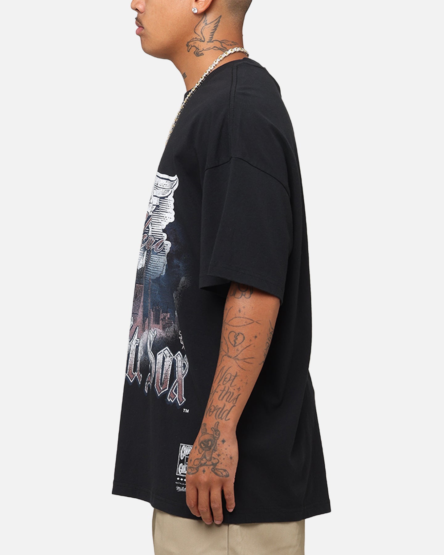 Mitchell & Ness Chicago White Sox Soaring T-Shirt Black
