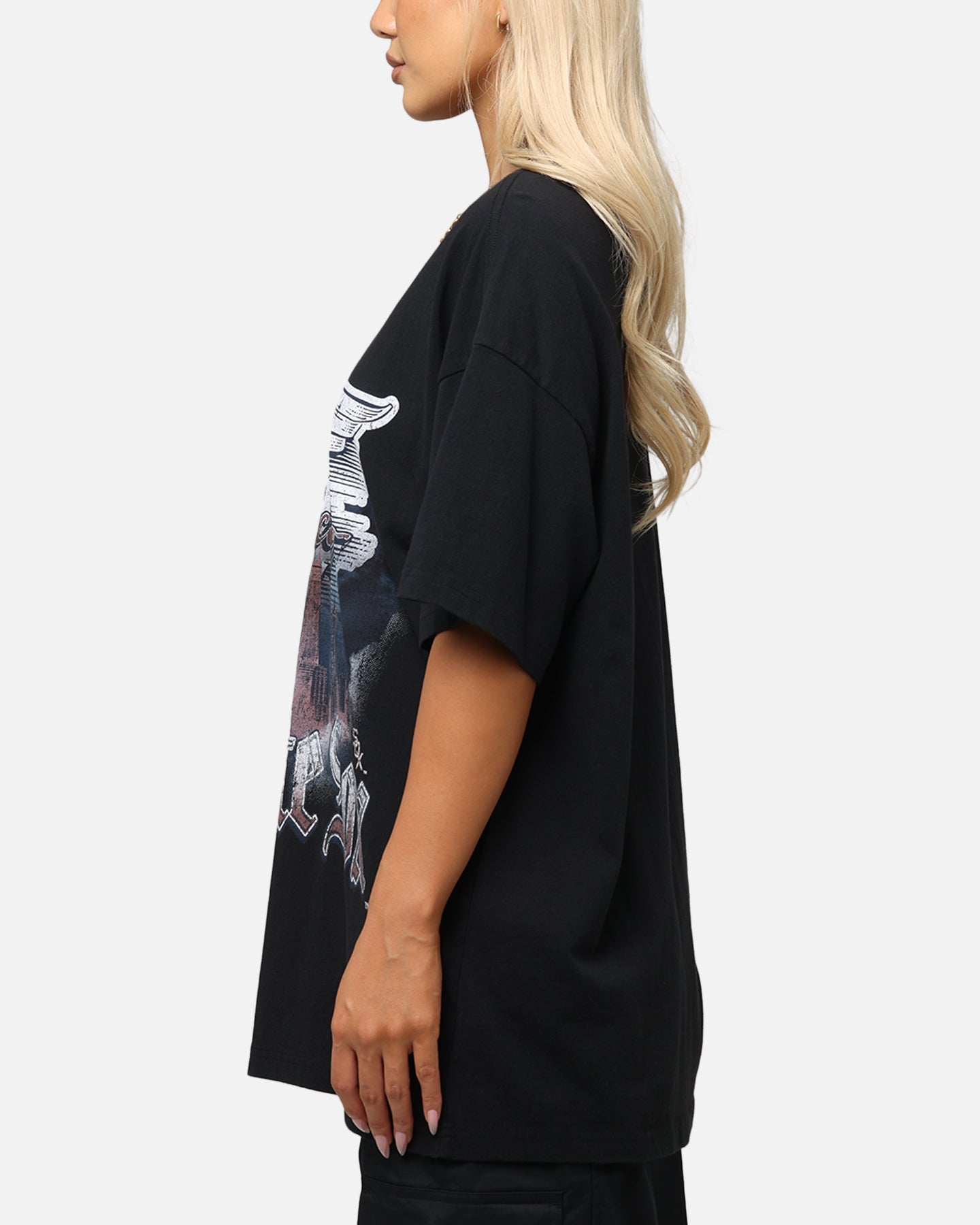Mitchell & Ness Chicago White Sox Soaring T-Shirt Black Style001
