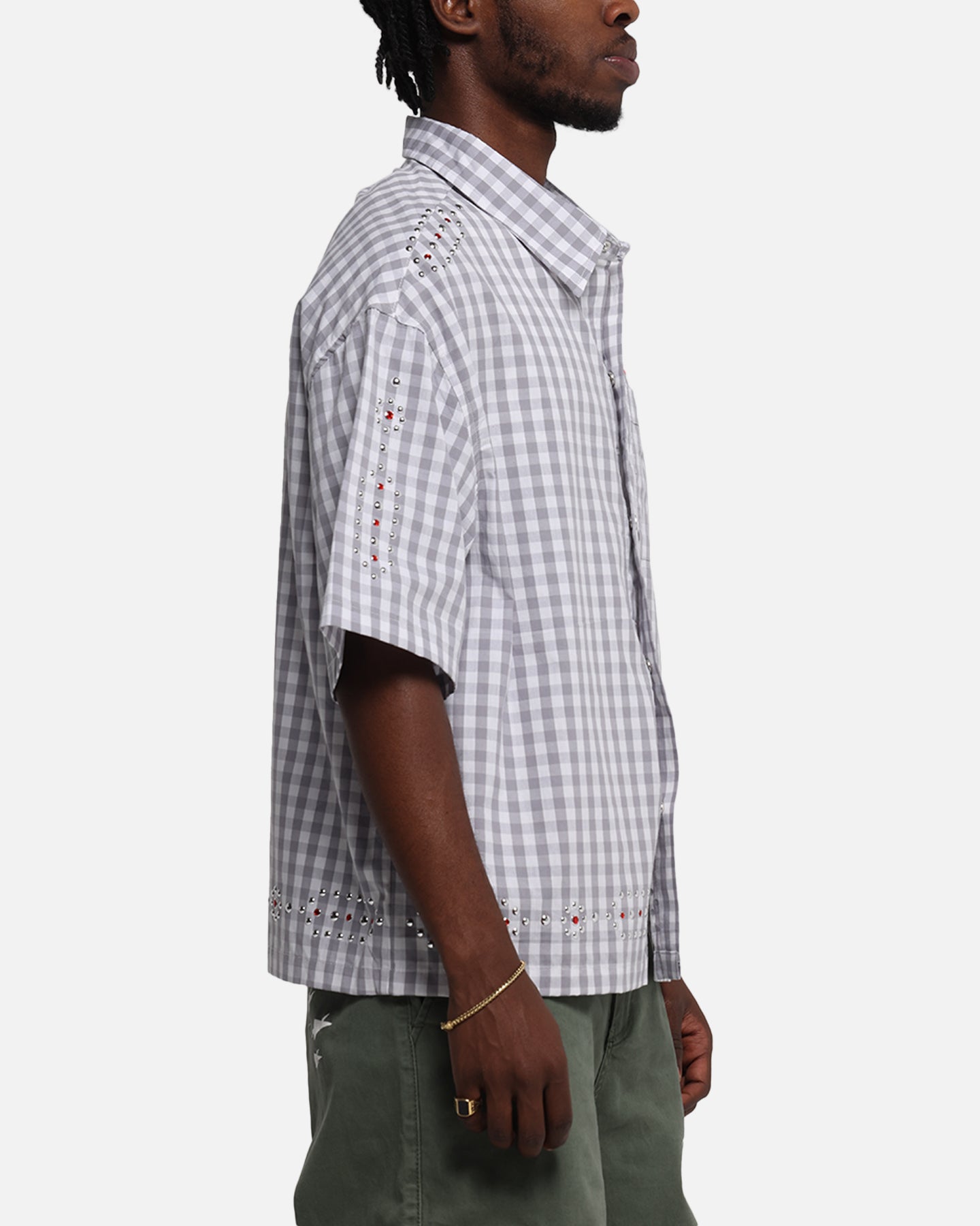 Loiter Western Button Up Shirt Check