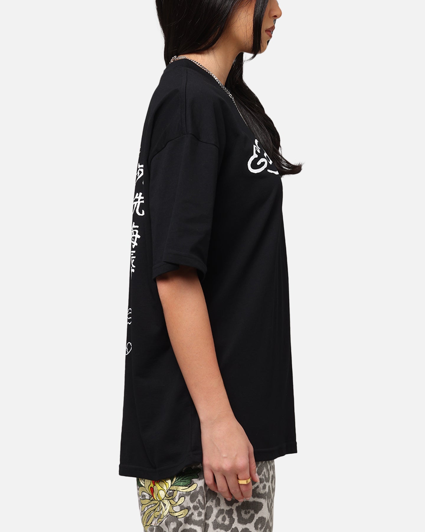 Ed Hardy Tiger Stamp T-Shirt Black Style001