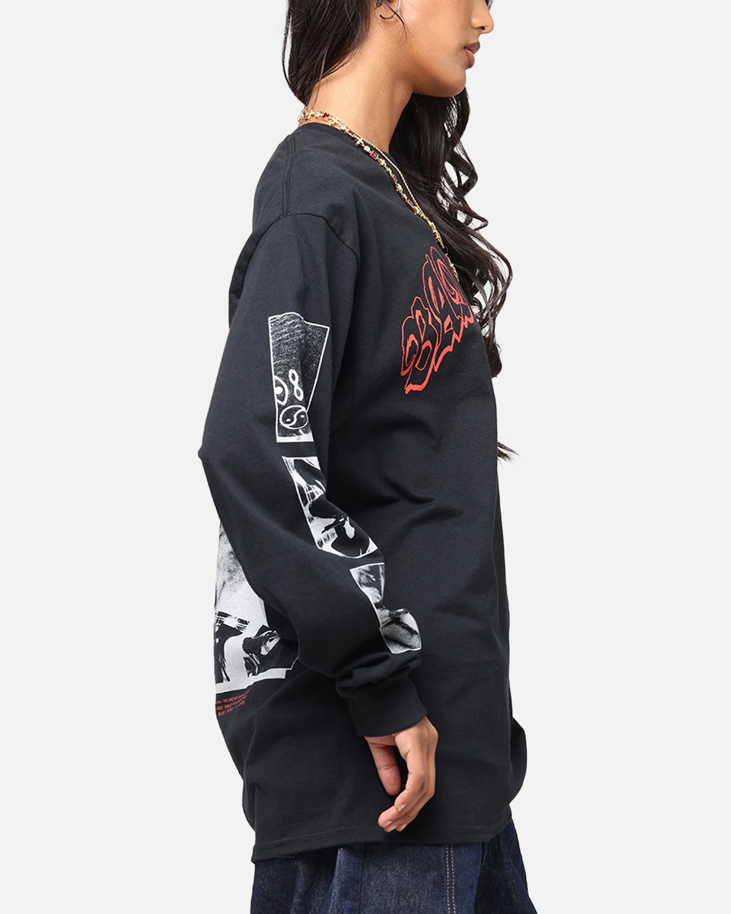 Bad Omens Photo Boxes Long Sleeve T-Shirt Black Style001
