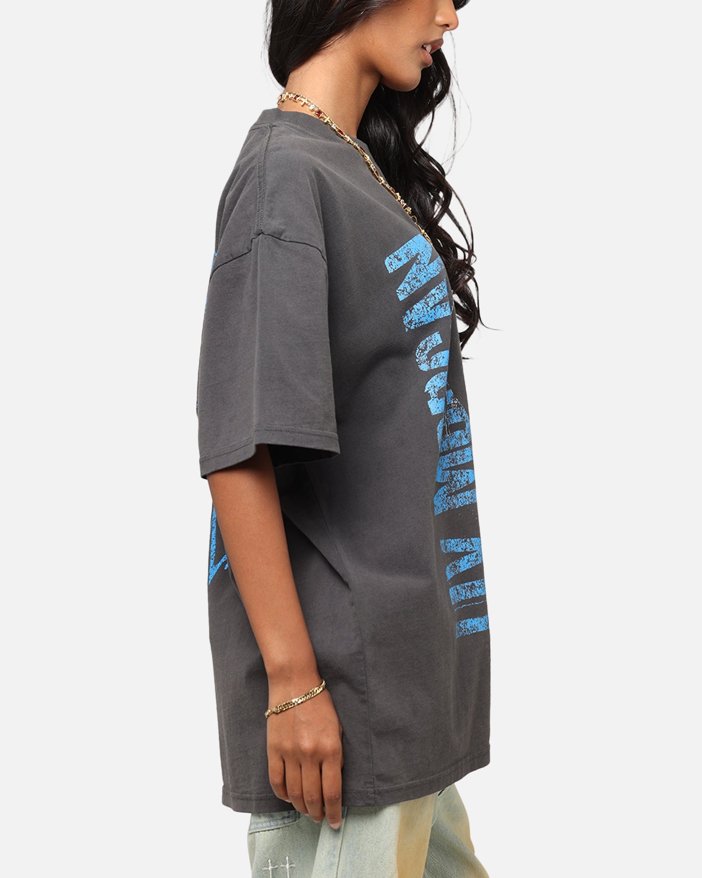 Culture Kings X WWE Liv Morgan Heavy T-Shirt Black Wash Style001