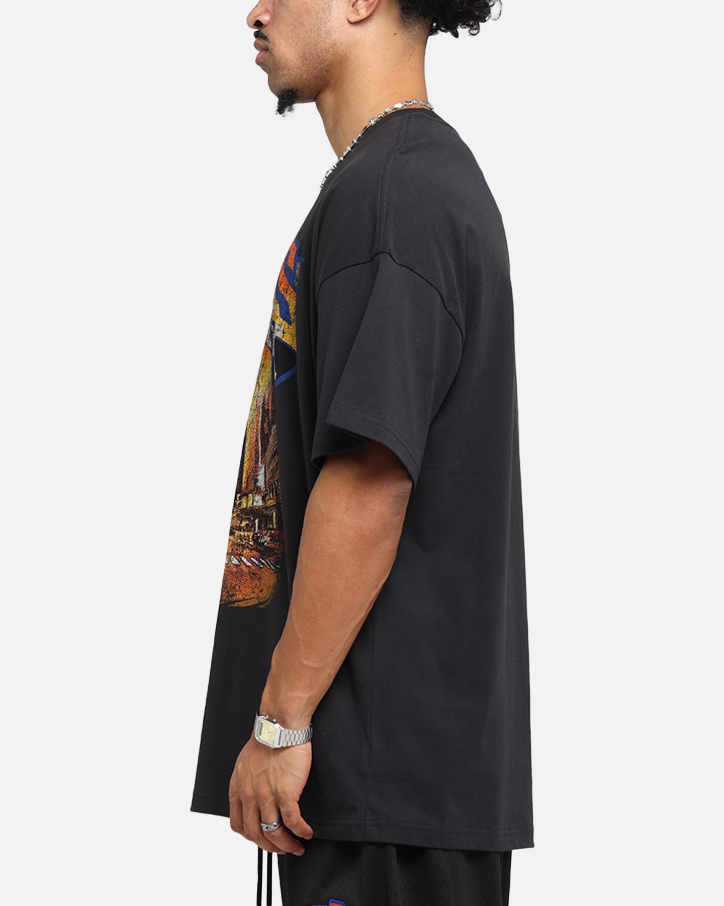 Mitchell & Ness New York Knicks The Garden T-Shirt Faded Black