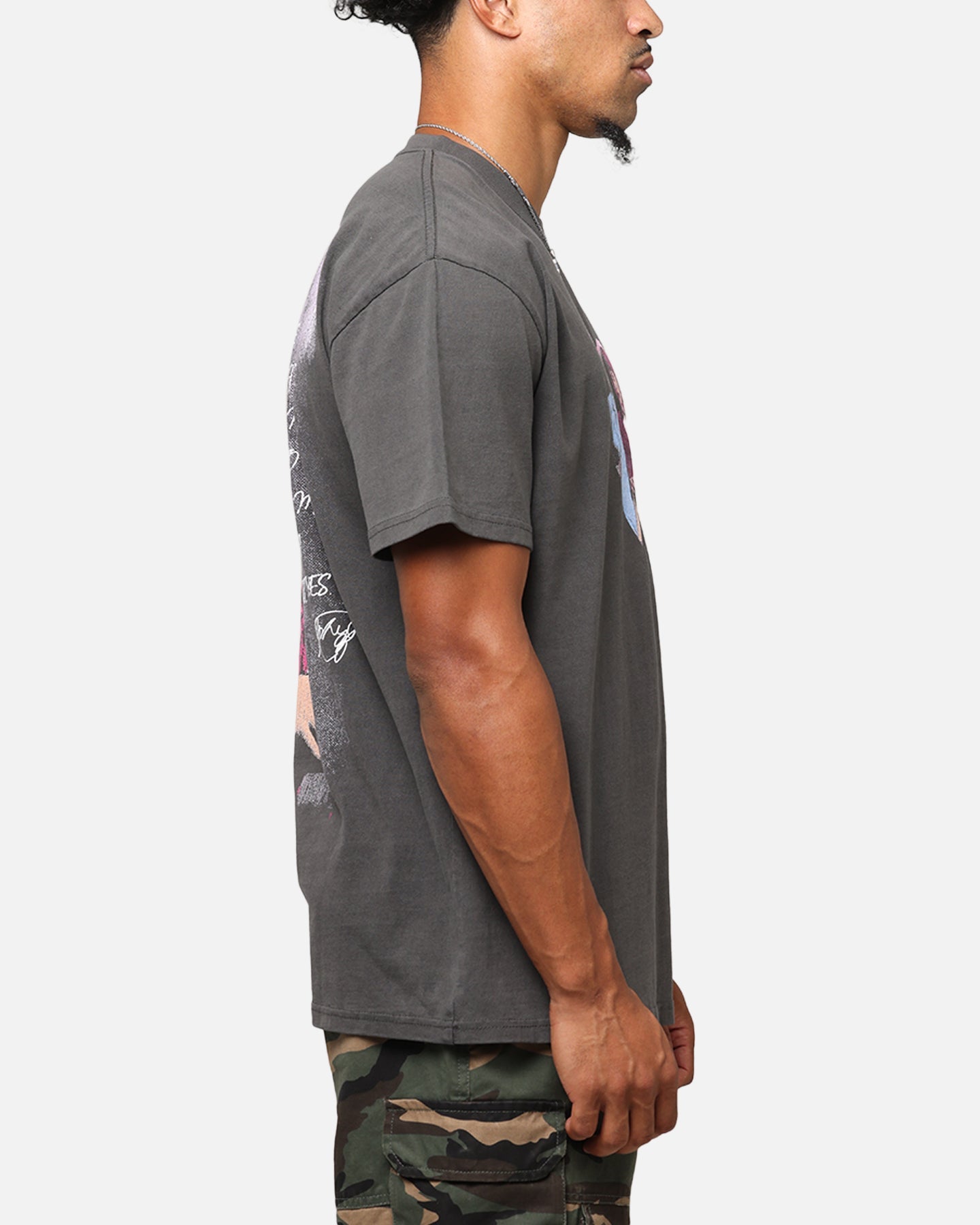 American Thrift X Scott Pilgrim Ramona & Scott Heavy T-Shirt Black Wash