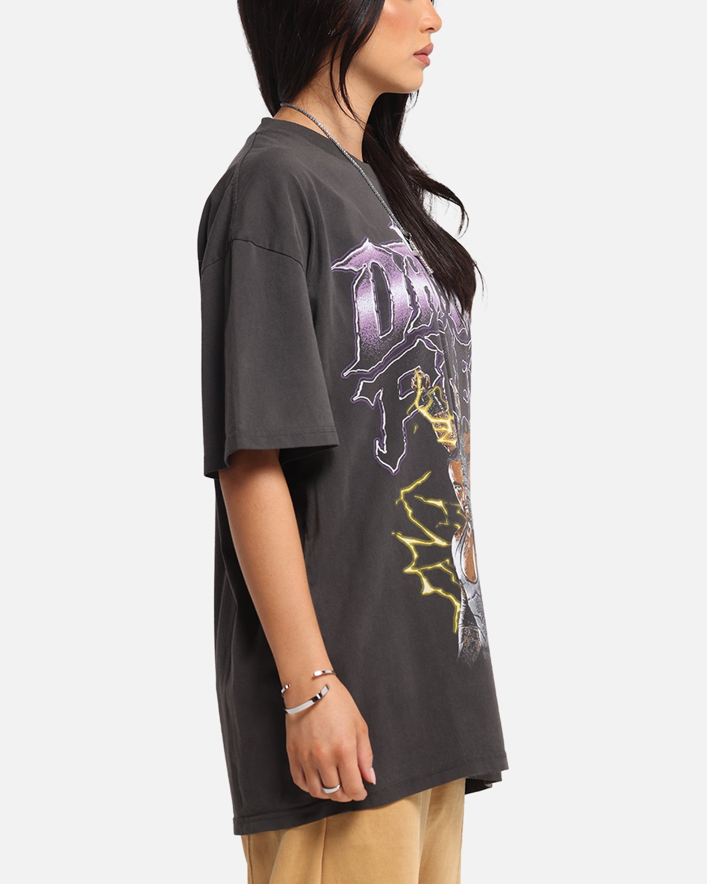 Culture Kings X WWE Damian Priest Wrestlemania XLI Heavy T-Shirt Black Wash Style001