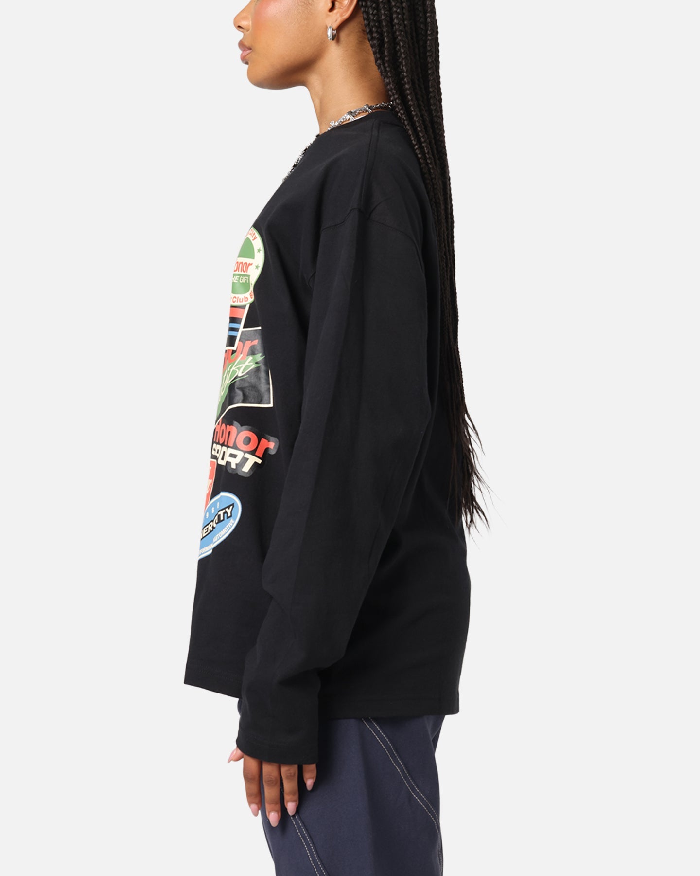 Honor The Gift Fuel Long Sleeve T-Shirt Black Style001