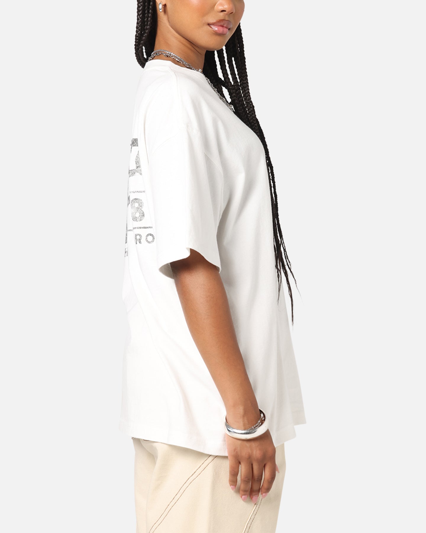 Honor The Gift Vintage Oil T-Shirt White Style001