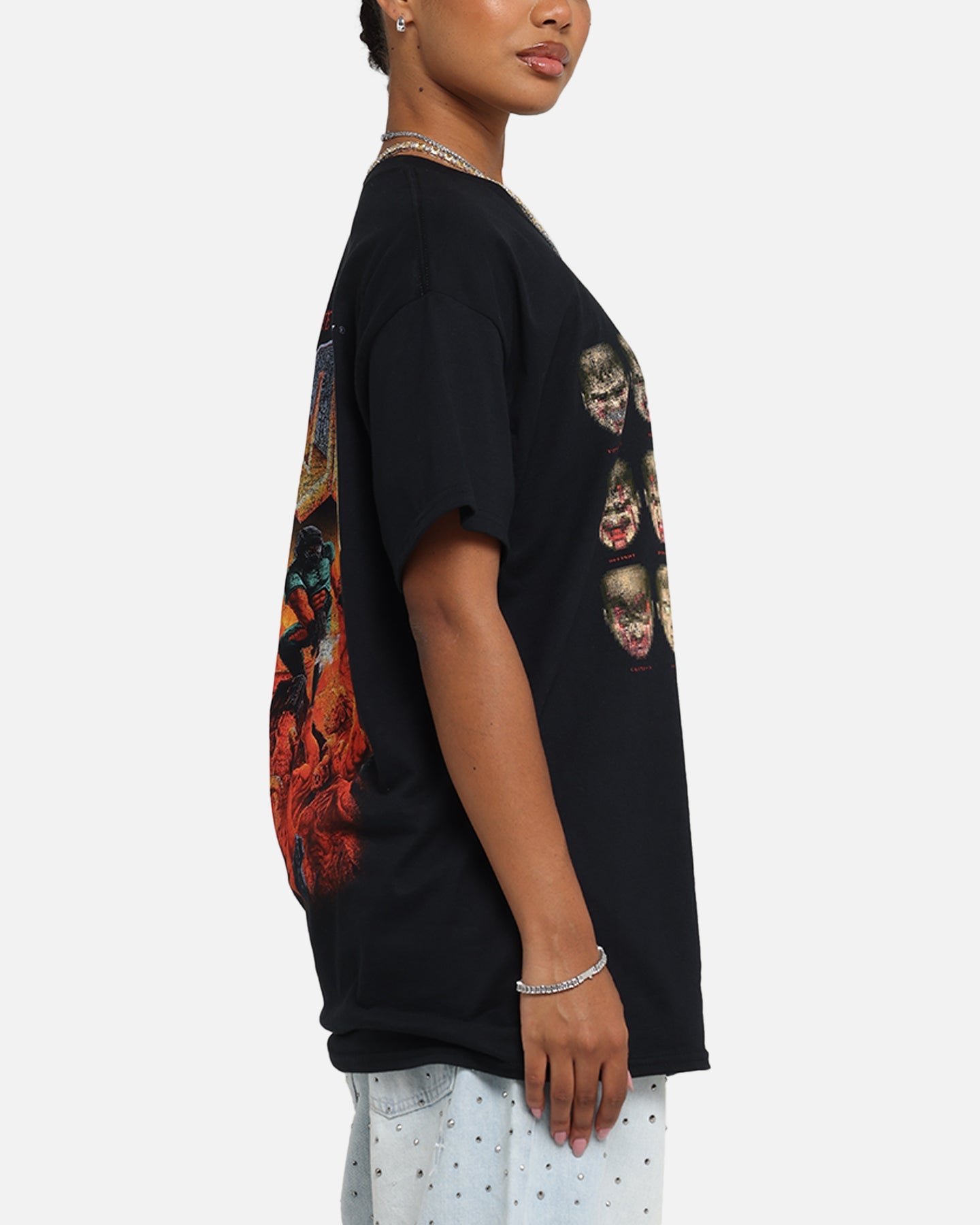 73 Studio X Doom Today I Feel T-Shirt Black Style001