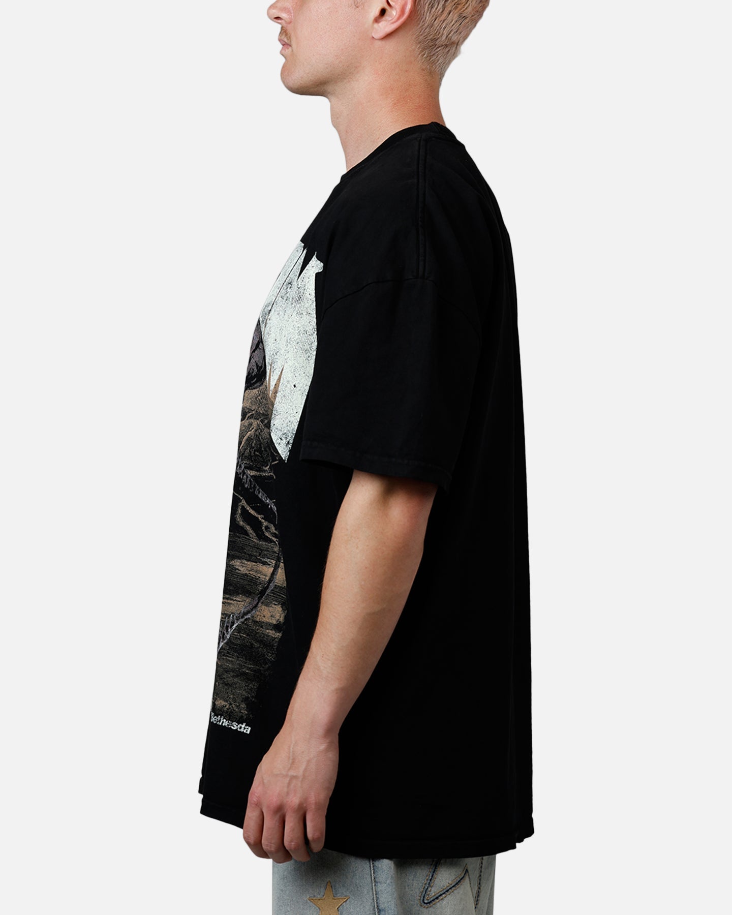 73 Studio X Doom Cacodemon Metal T-Shirt Black Style002
