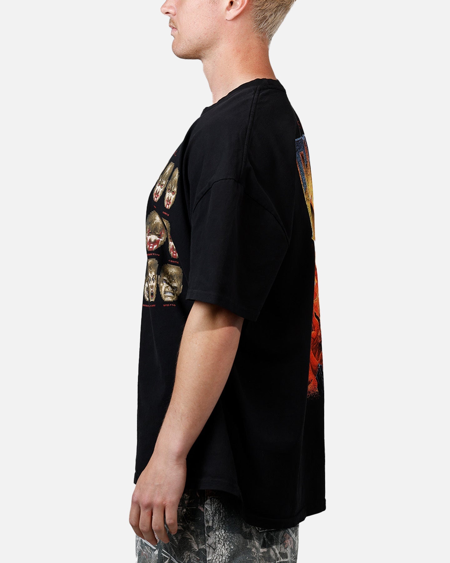 73 Studio X Doom Today I Feel T-Shirt Black Style002
