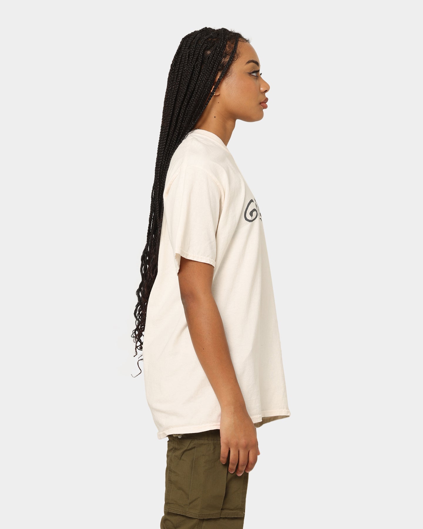 Gorillaz Writing Logo T-Shirt Off White Style001