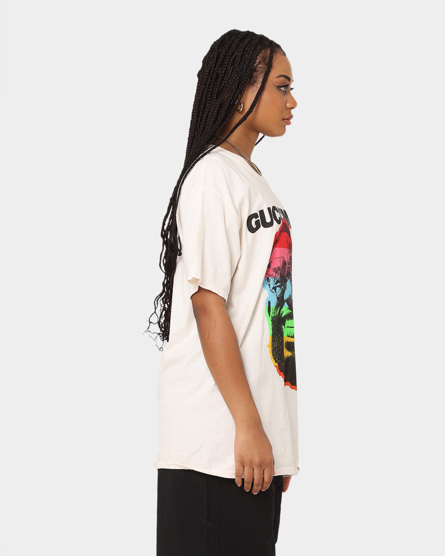 Gucci Mane Big Face T-Shirt Off White Style001