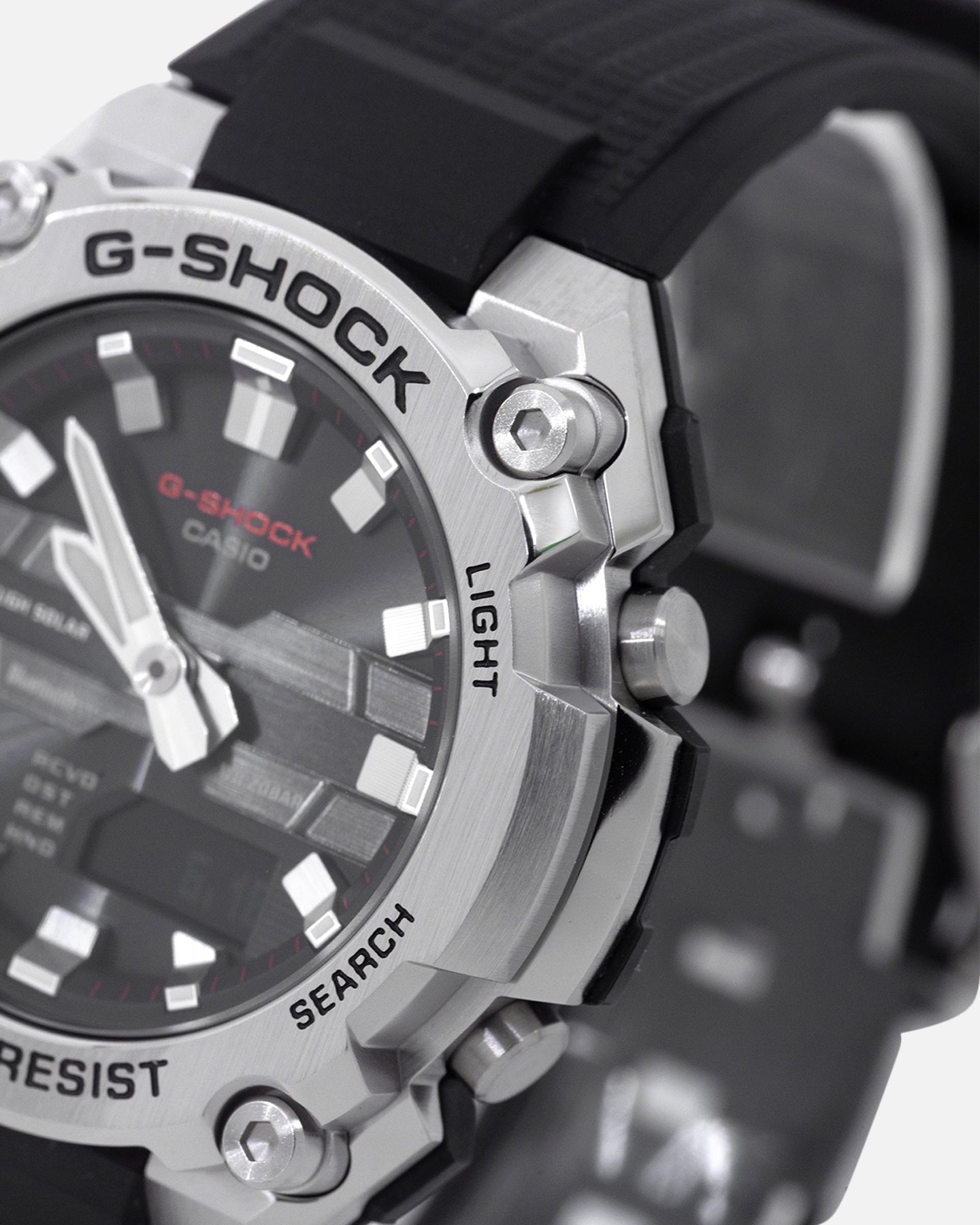 G-Shock GSTB600D-1A G-Steel Mid Thin Watch Black/Silver
