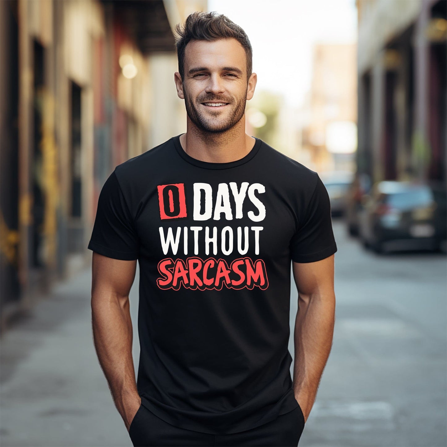 Days Without Sarcasm TShirt