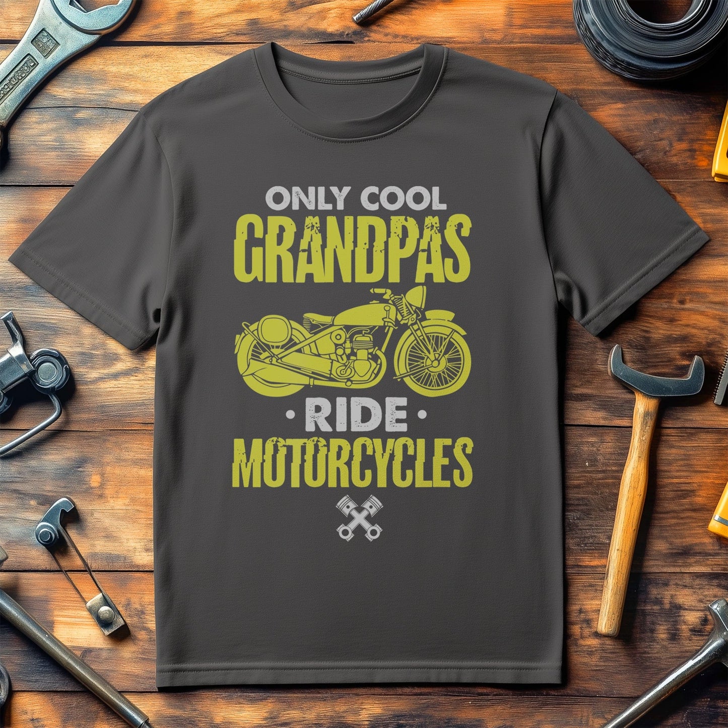 Cool Grandpas Ride Motorcycles T-Shirt