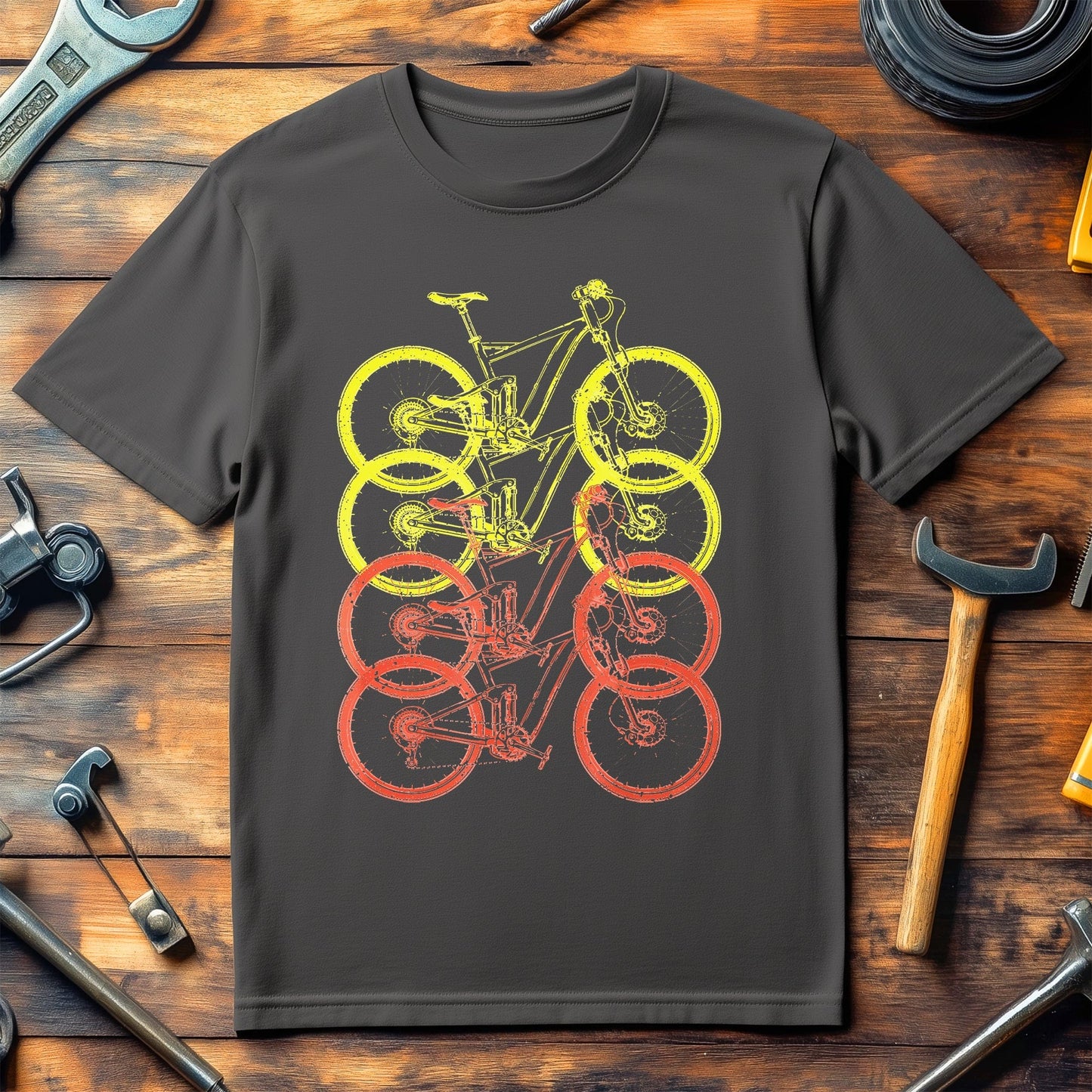 Bike Popart Design T-Shirt