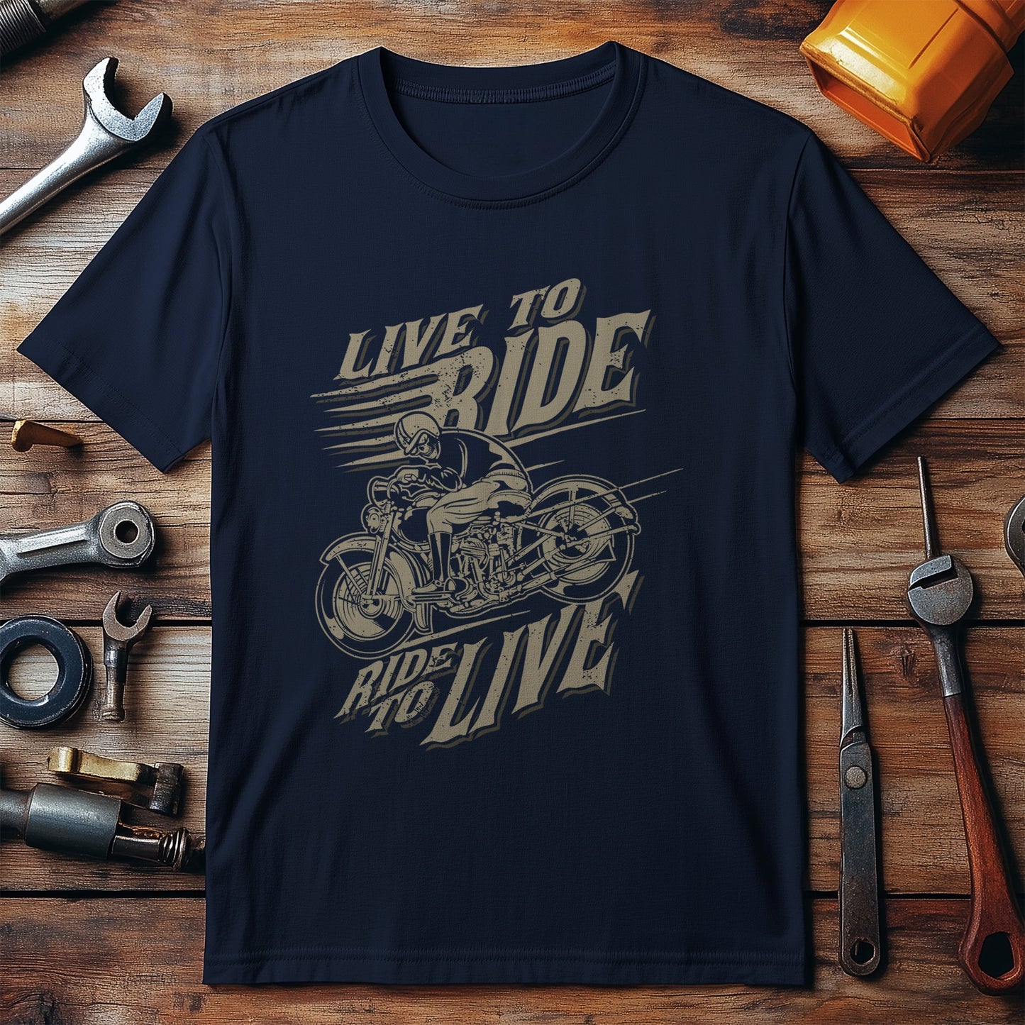 Live to Ride T-Shirt - Rev Your