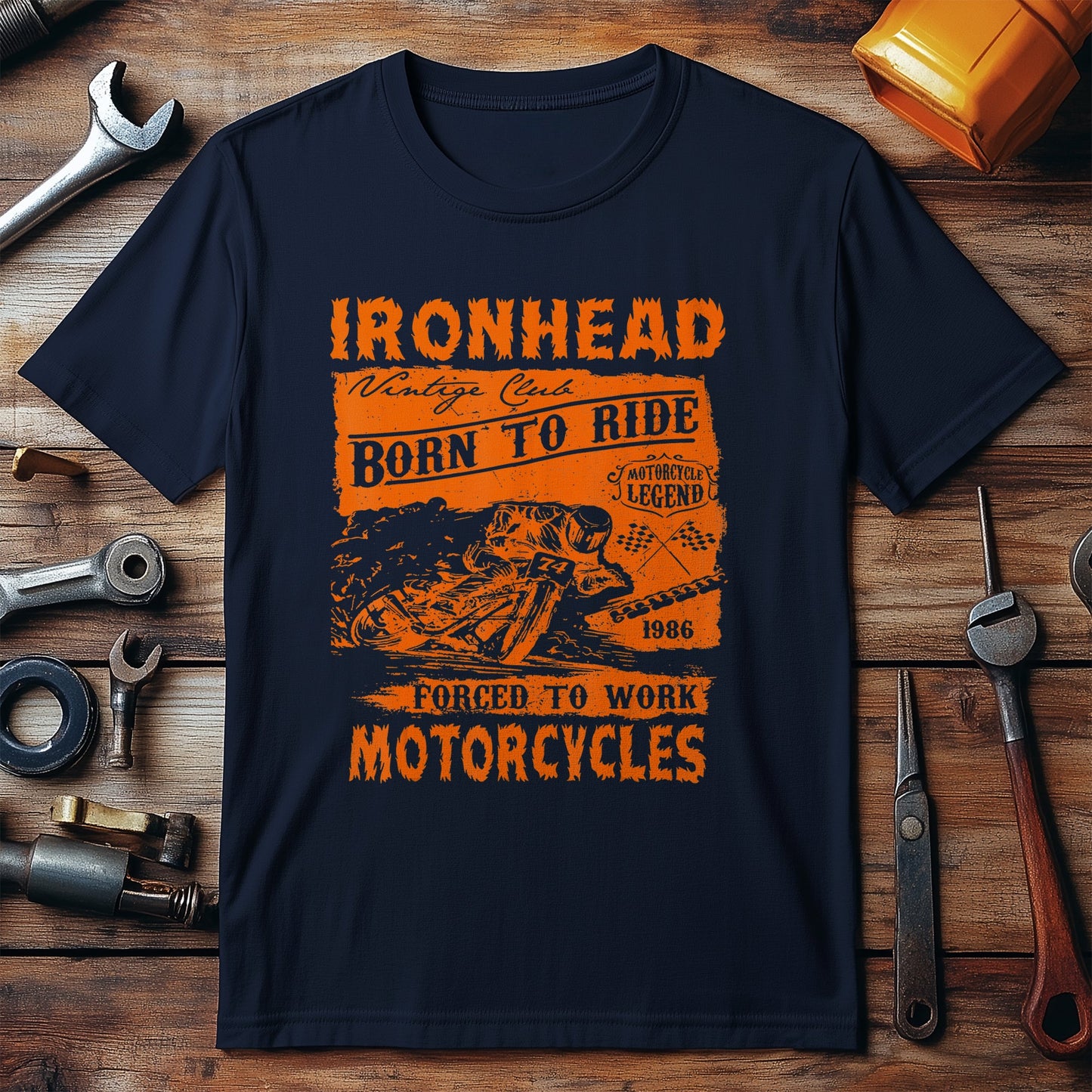 Ironhead Motorcycles T-Shirt: Born