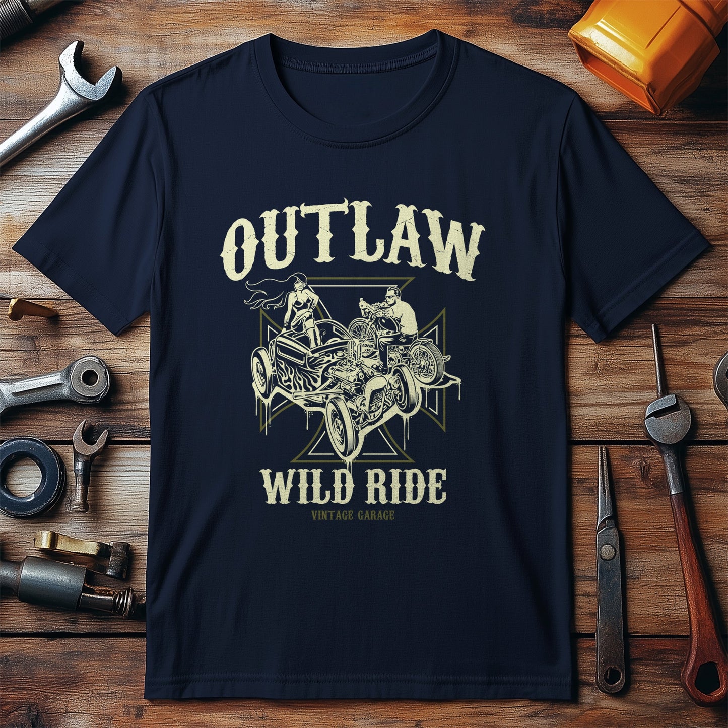 Outlaw Wild Ride T-Shirt - Buckle Up