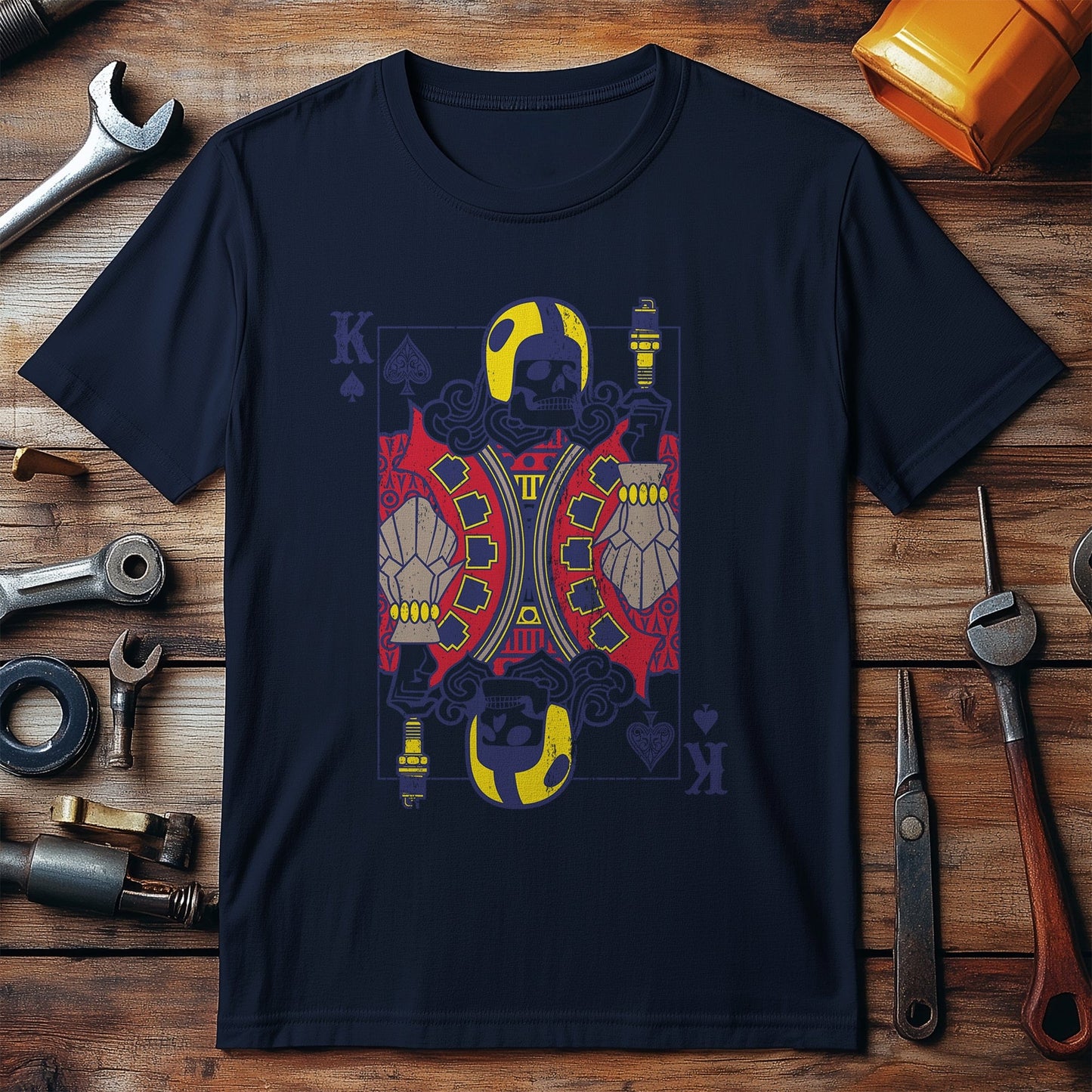 Biker Card t-shirt - Kings & Queens