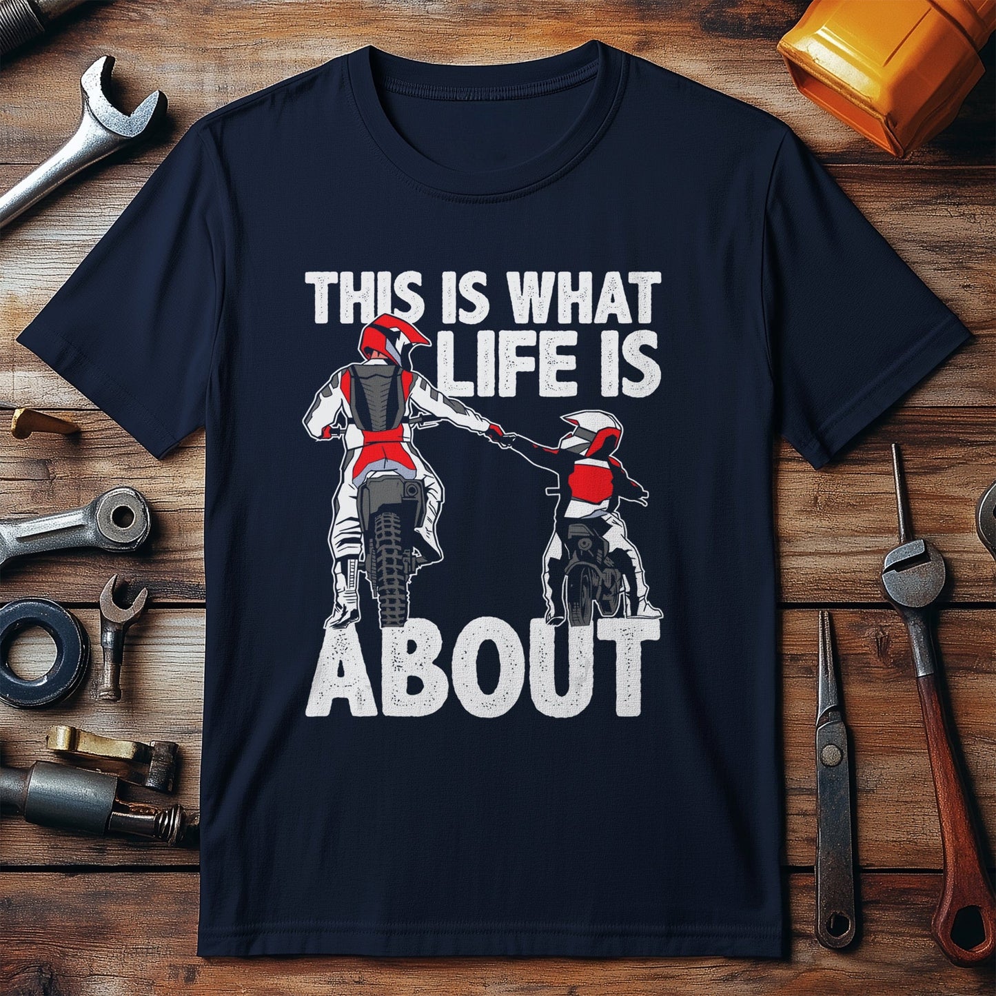 Dirt Bike Dad T-Shirt - Motocross
