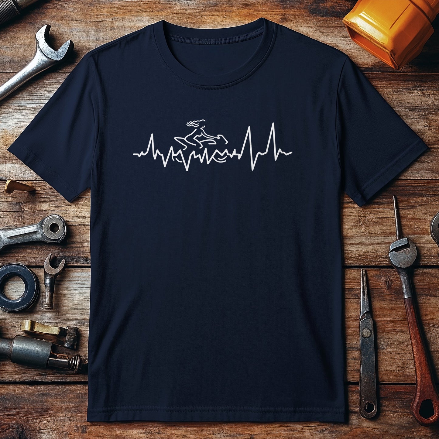 Revved Up Heartbeat T-Shirt - Women