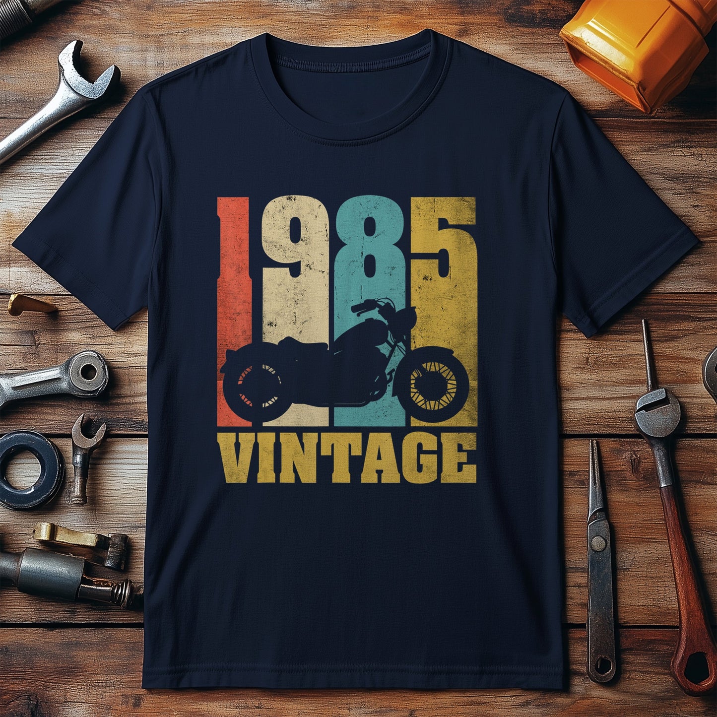 Vintage 1985 Motorcycle T-shirt –
