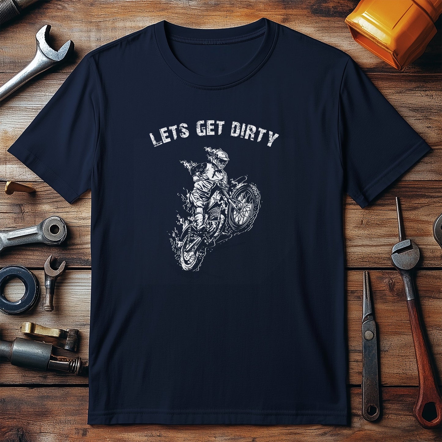 Let's Get Dirty Motocross T-Shirt -