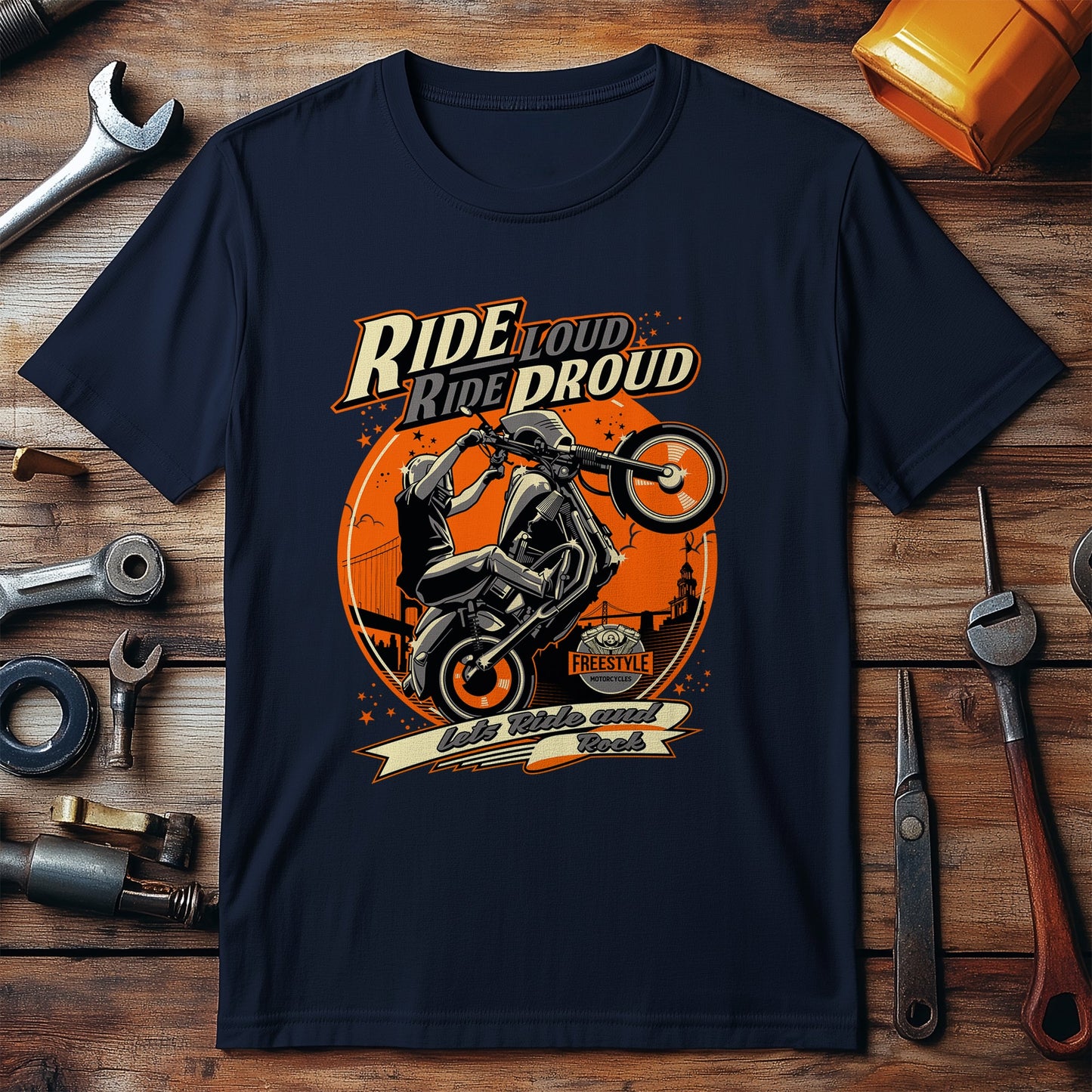 Ride Proud T-Shirt - Rev Up the
