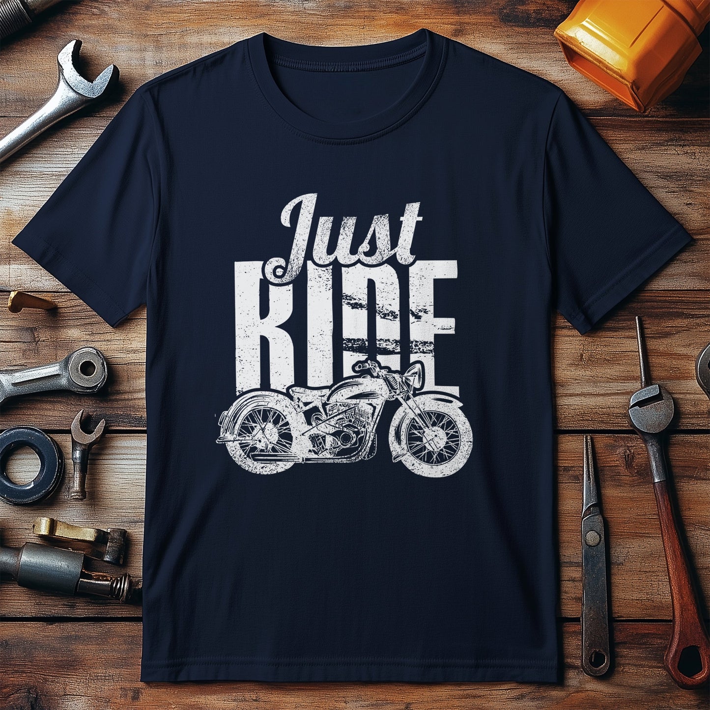 Just Ride Motorcycle T-Shirt -