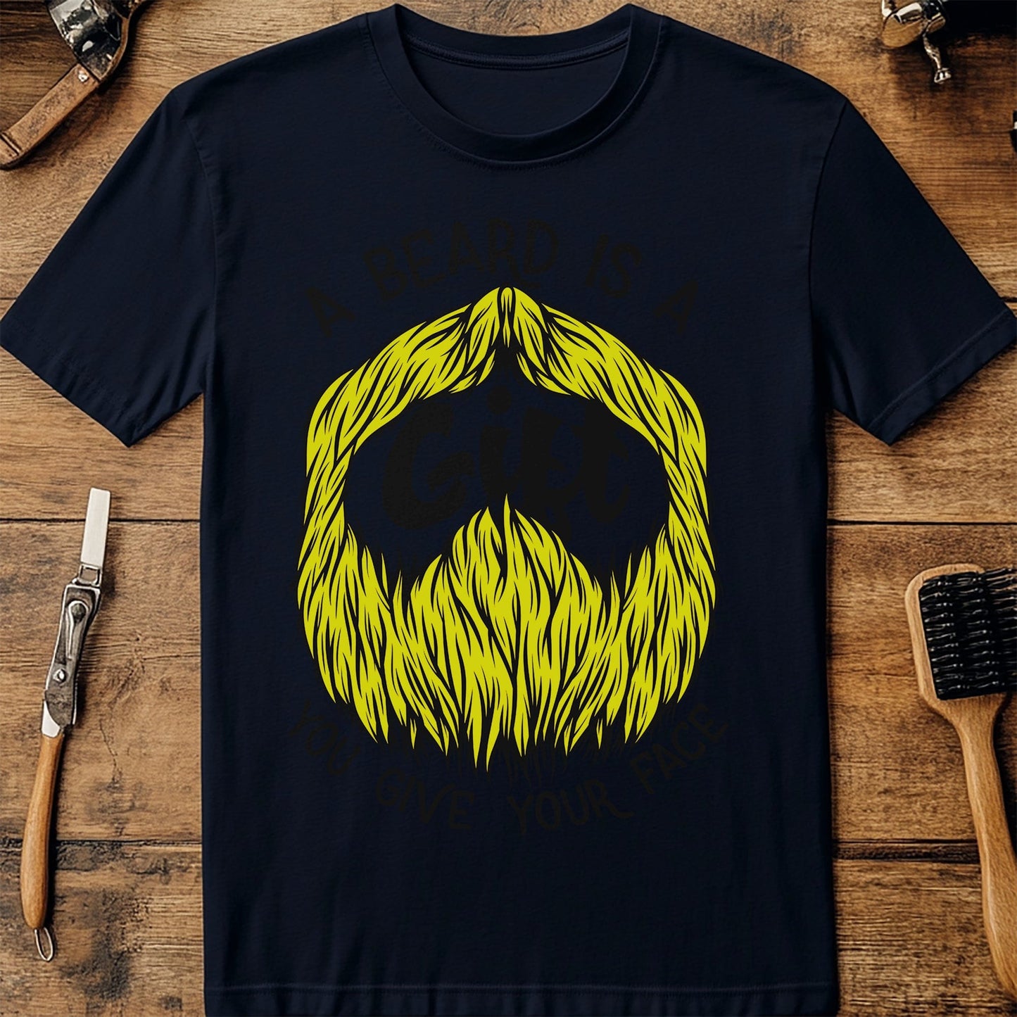 A Beard Is A Gift Funny T-Shirt