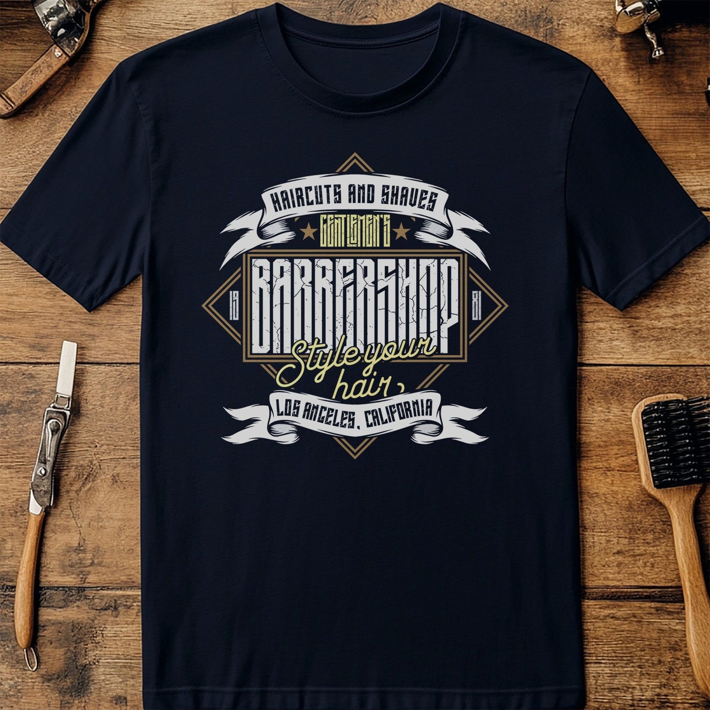 Barber Shop LA T-Shirt