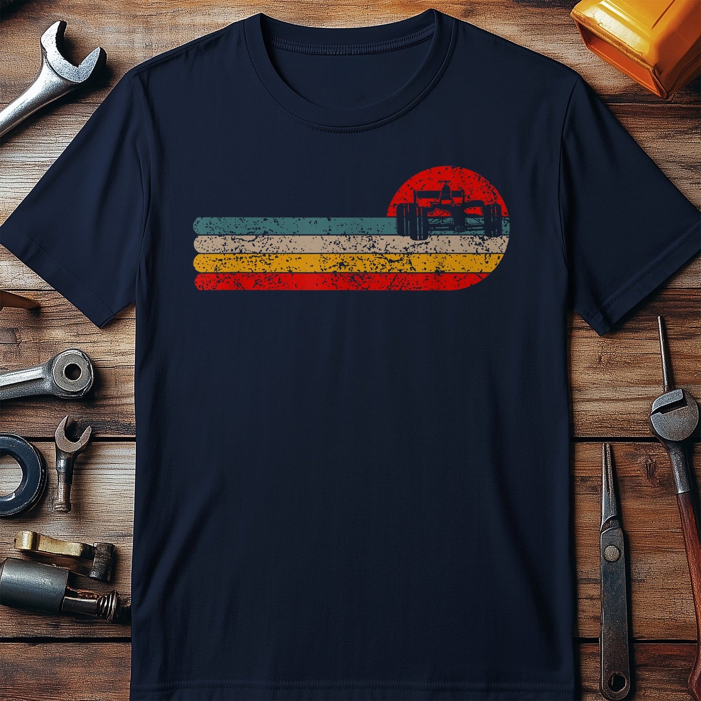 Formula Racing Retro 70s Vintage T-Shirt
