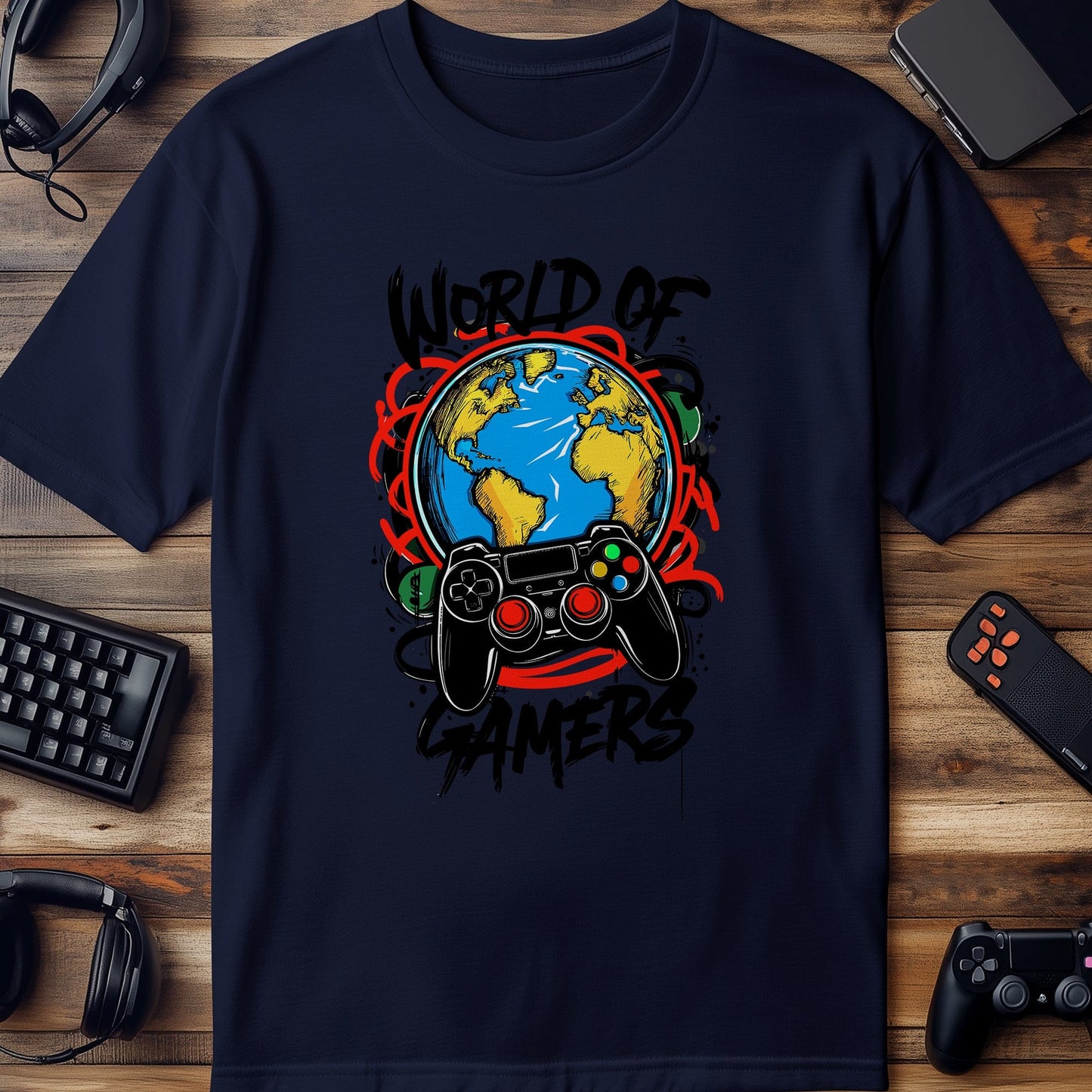Gamer41 T-shirt Globe